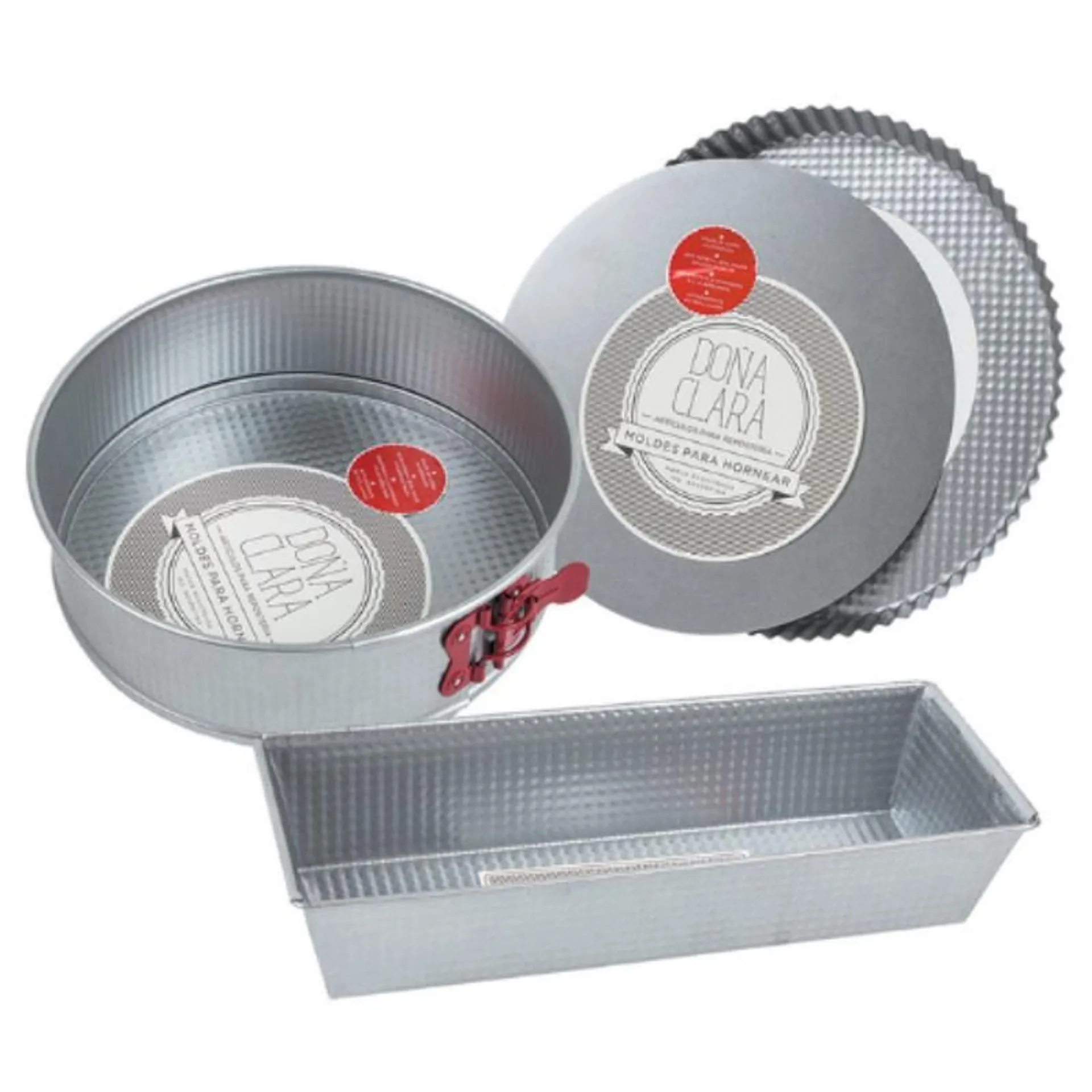 Set X3 Moldes P/repostería Ac. Alum 1950004/11/30 - Dc -