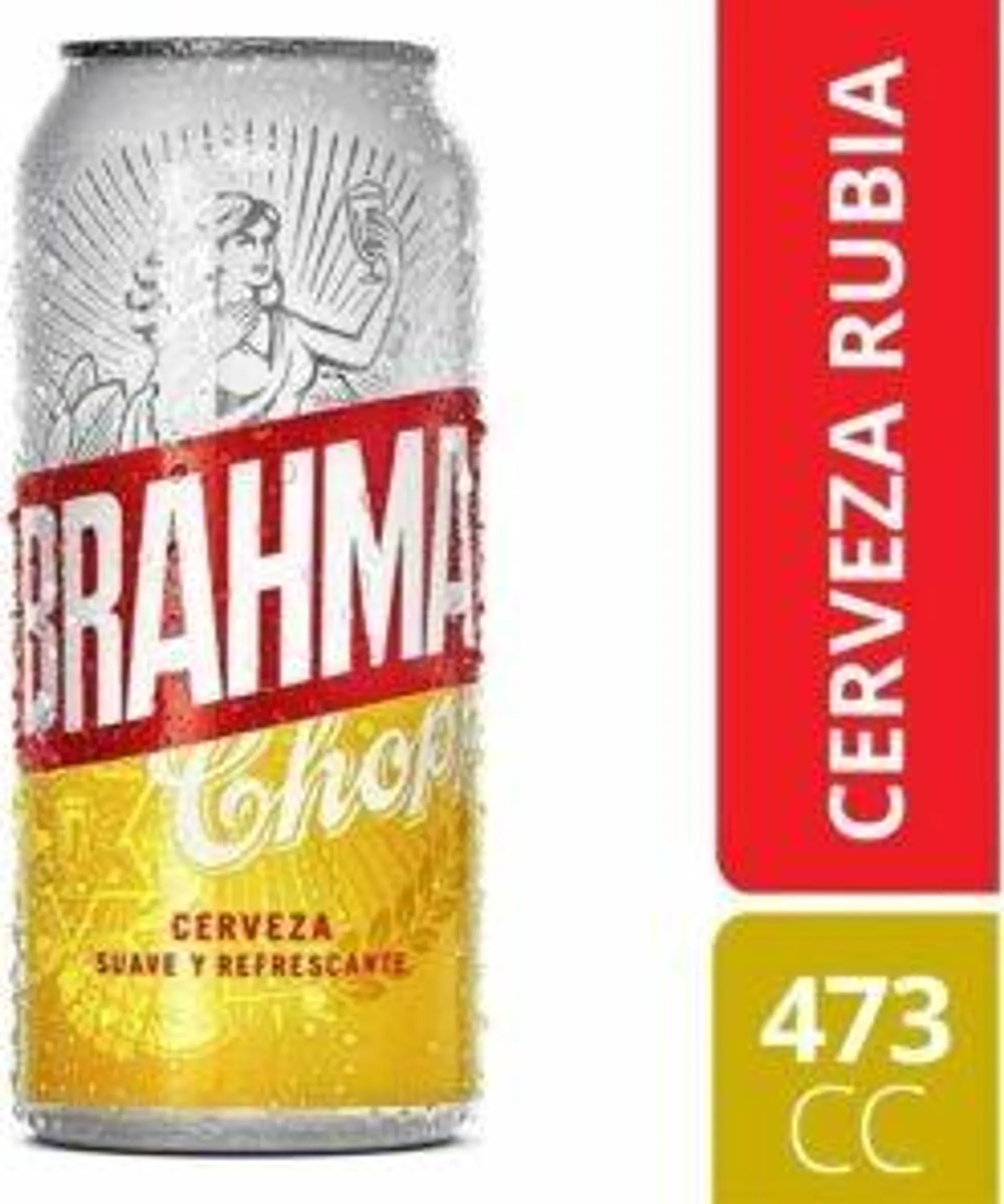 CERVEZA BRAHMA LAT 473X