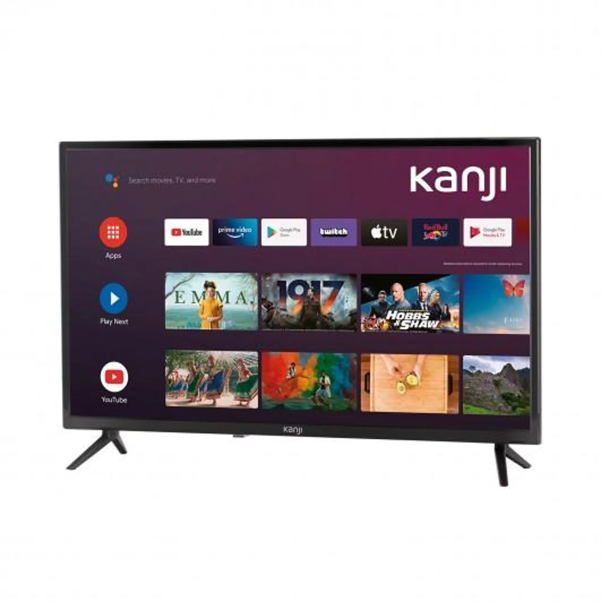 KANJI TV LED 50" HD SMART HEY GOOGLE