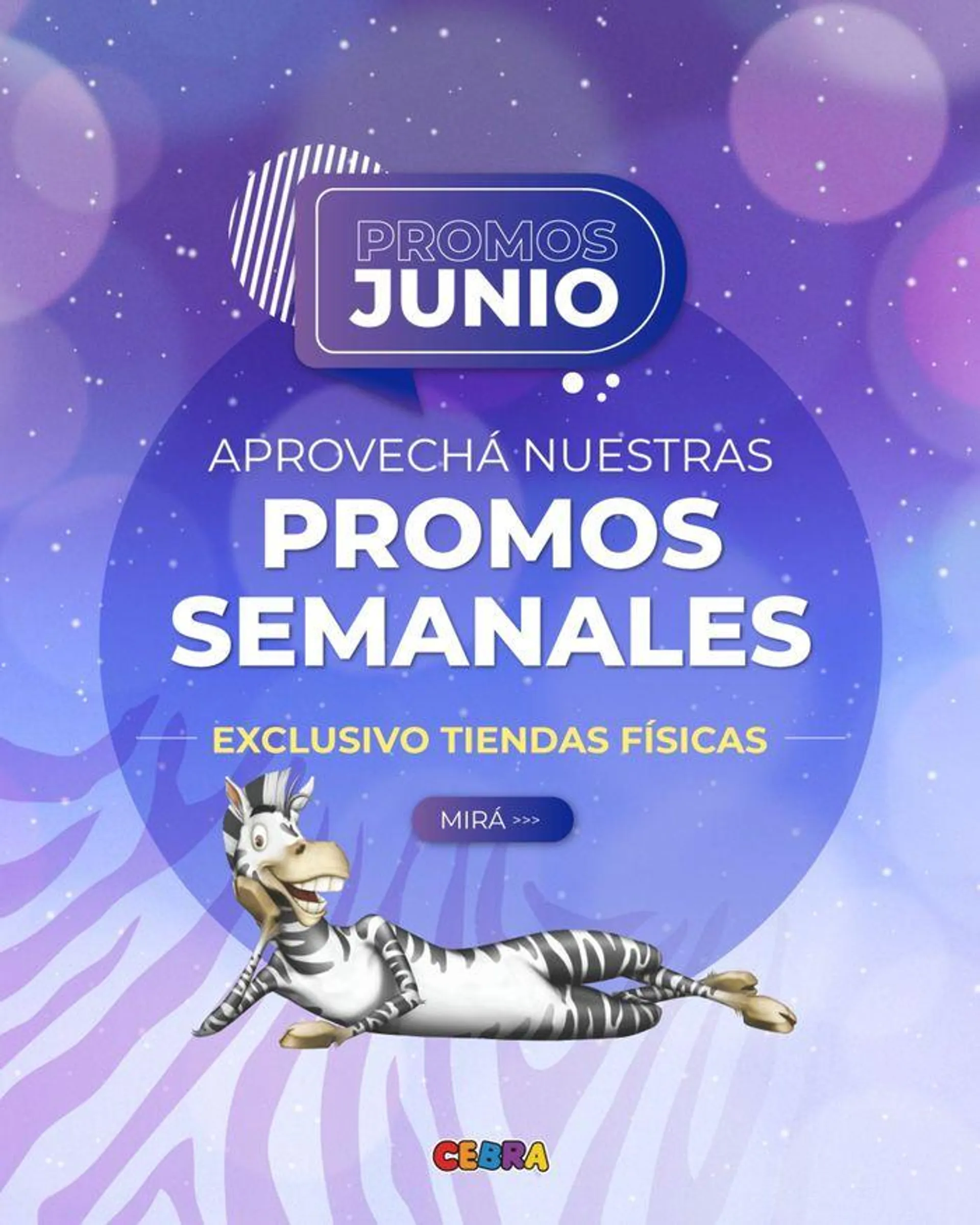 Promos Bancarias Junio Juguetería Cebra - 1