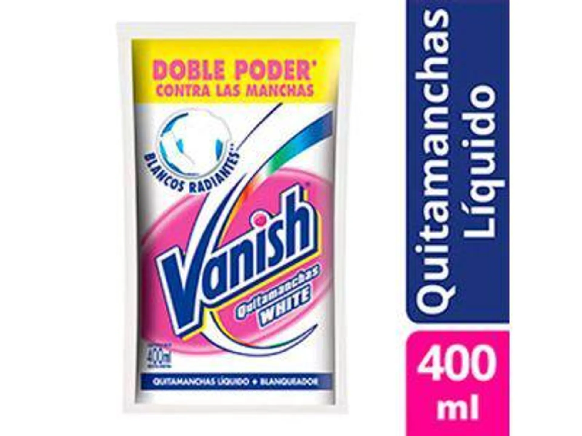 QUITAMANCHA VANISH WHITE DOYPACK 400 ML