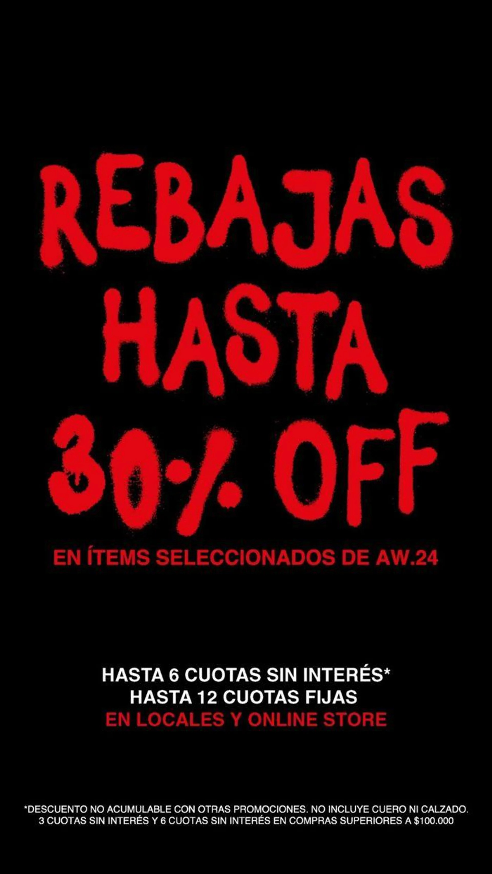 Rebajas Hasta 30% OFF - 1