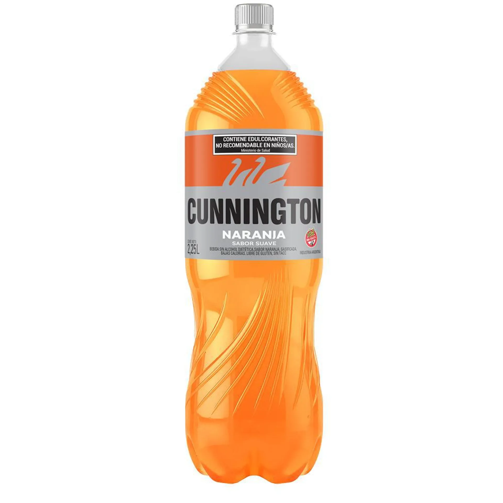 Gaseosa Naranja Suave Cunnington 2,25l