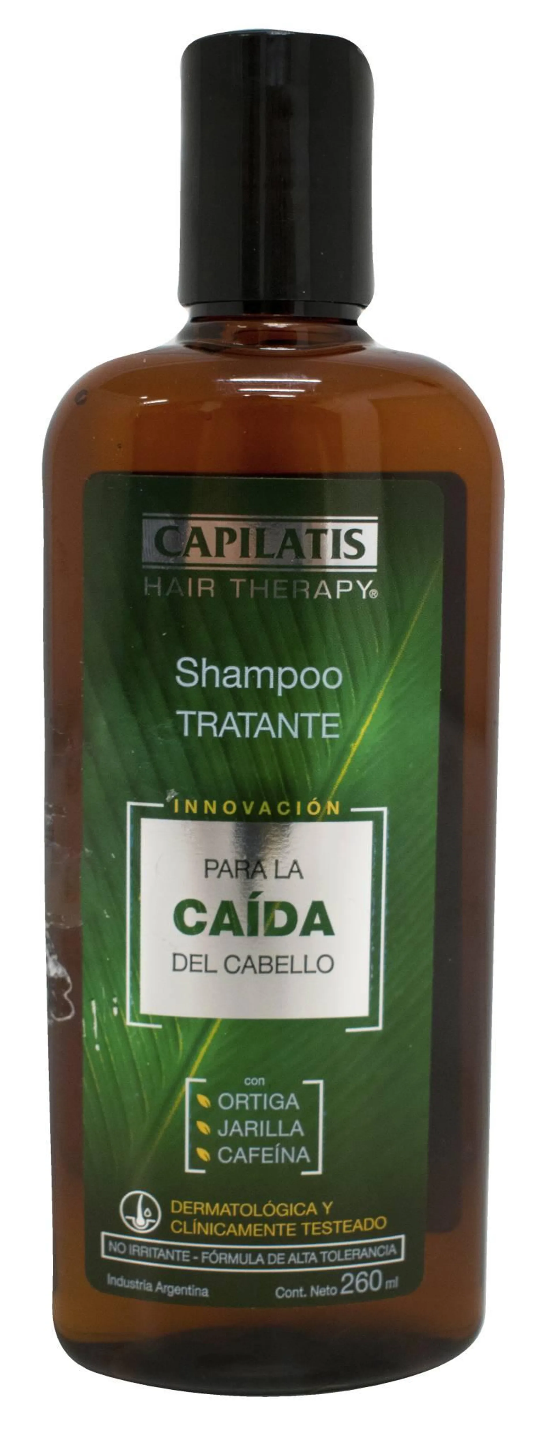 Shampoo Capilatis Ortiga Jarilla Cafeína 260ML