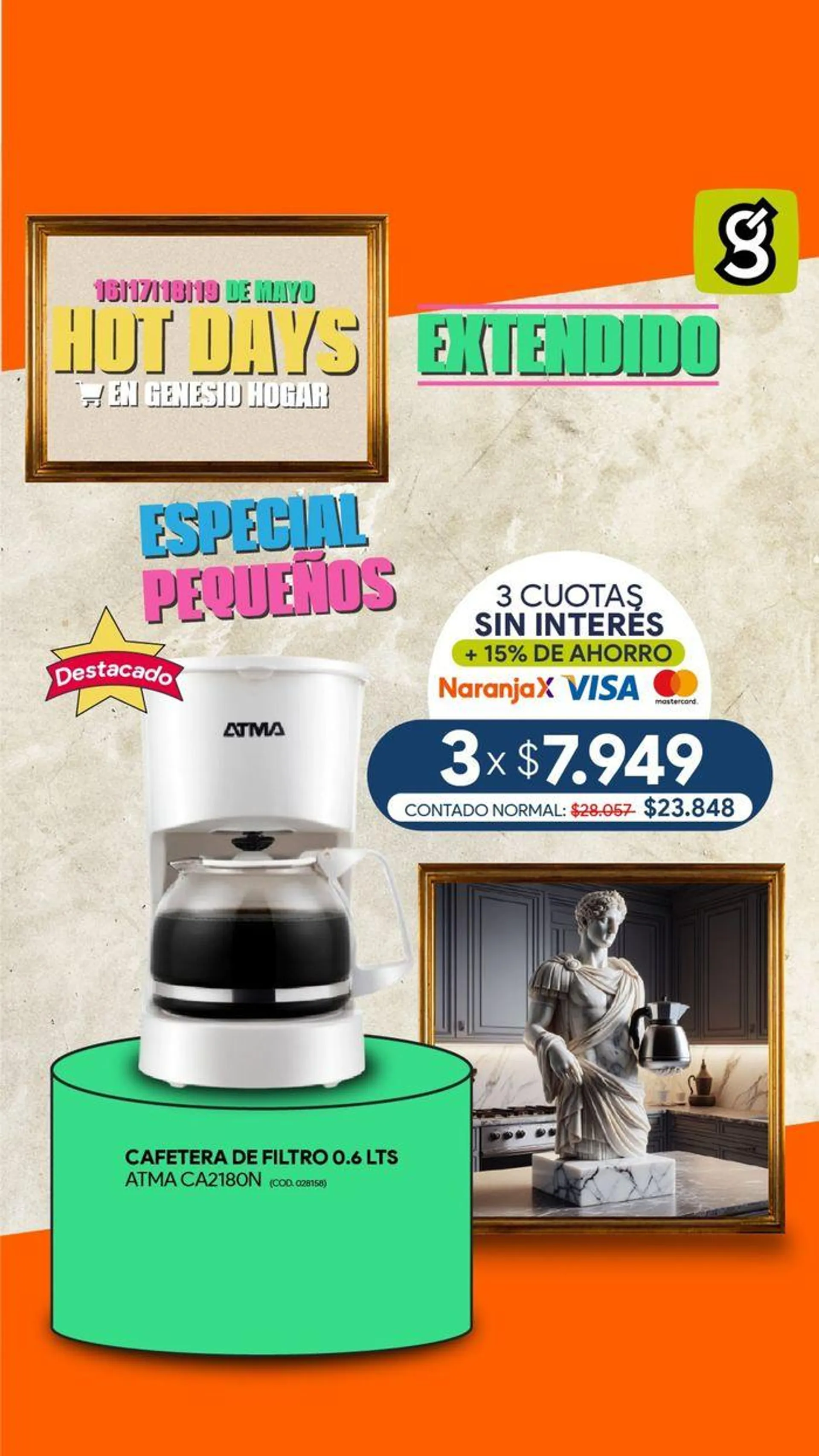 Ofertas de Catálogo Genesio Hogar - Hot Days Extendido! 17 de mayo al 19 de mayo 2024 - Página 2 del catálogo