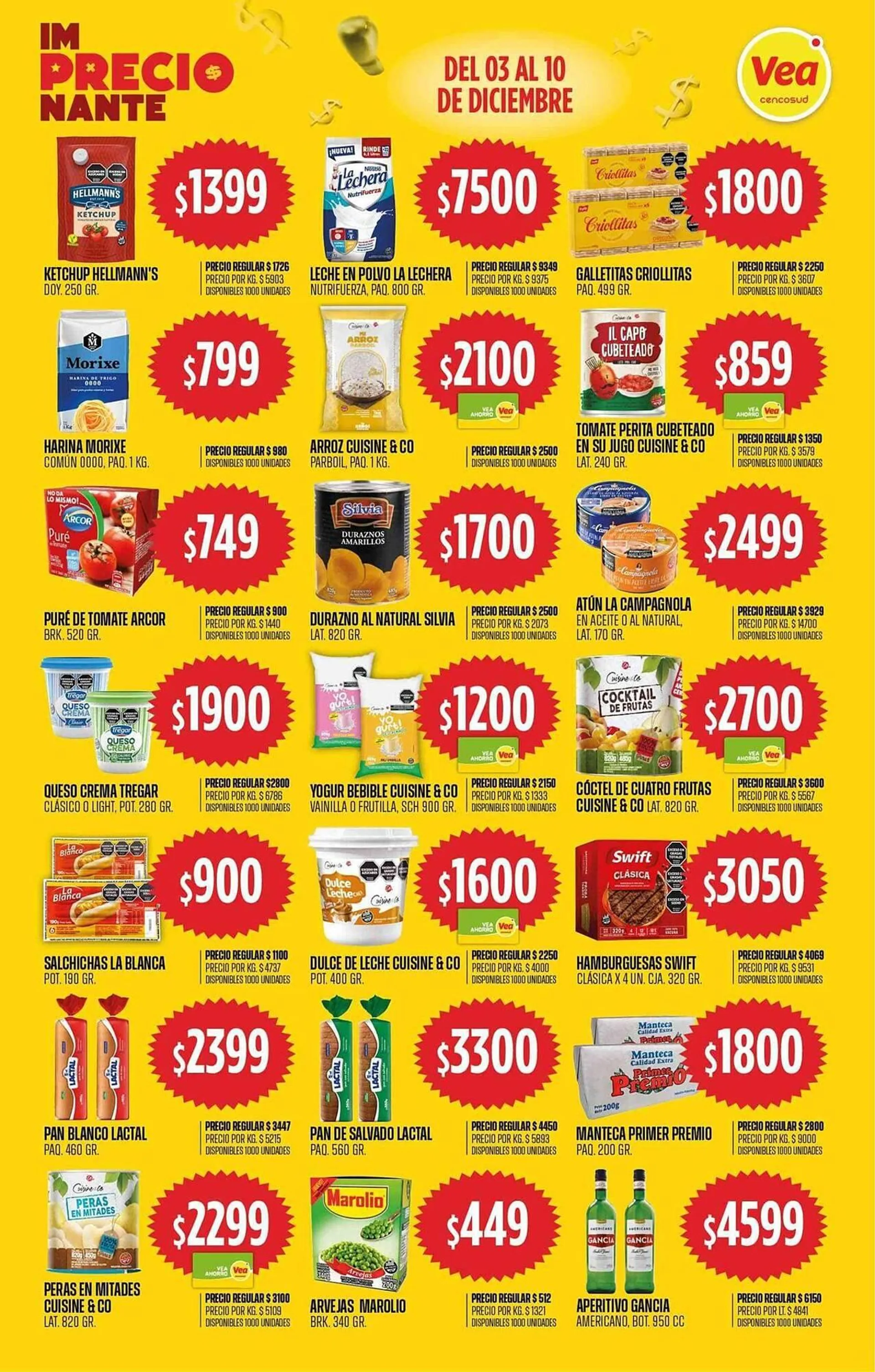 Ofertas de Catálogo Supermercados Vea 3 de diciembre al 10 de diciembre 2024 - Página 9 del catálogo