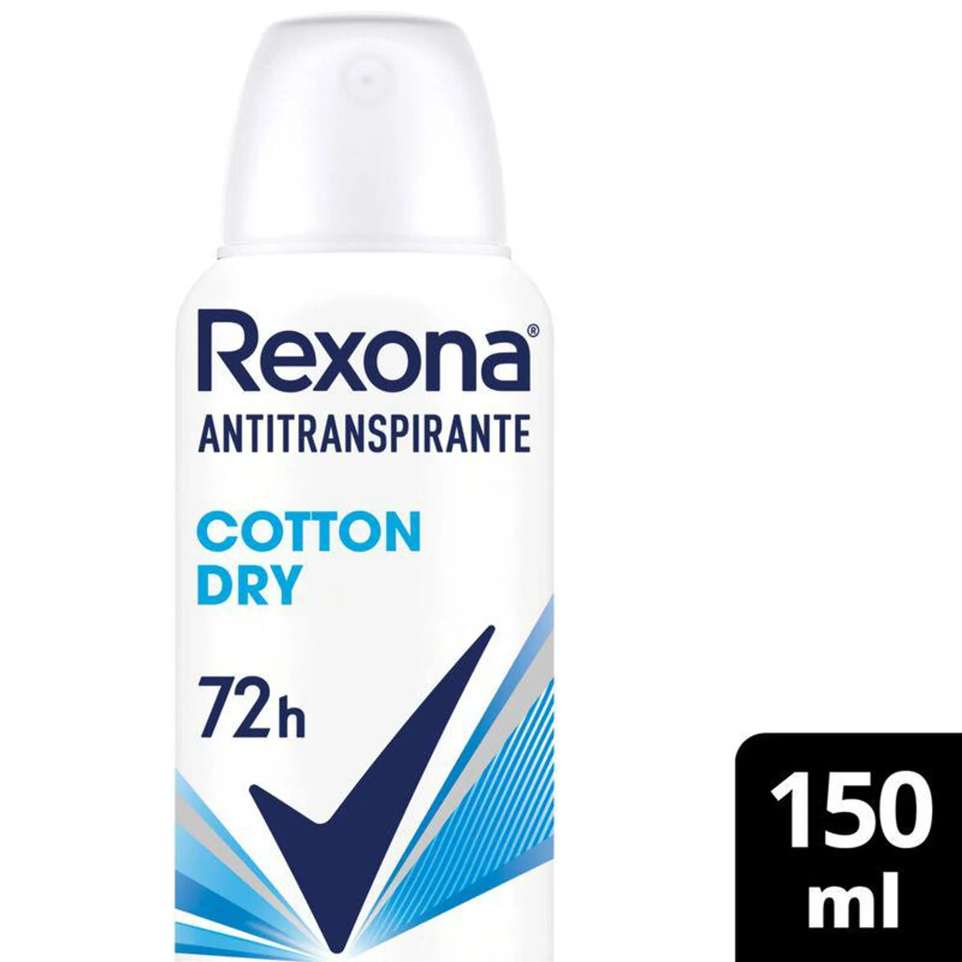 Desodorante Cotton Dry Women Rexona 150 Ml.