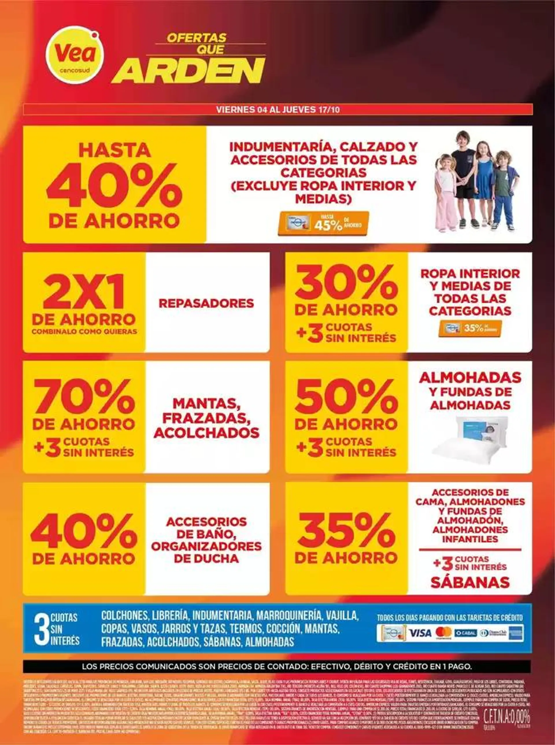 Ofertas de Ofertas Supermercados Vea. 4 de octubre al 17 de octubre 2024 - Página 3 del catálogo