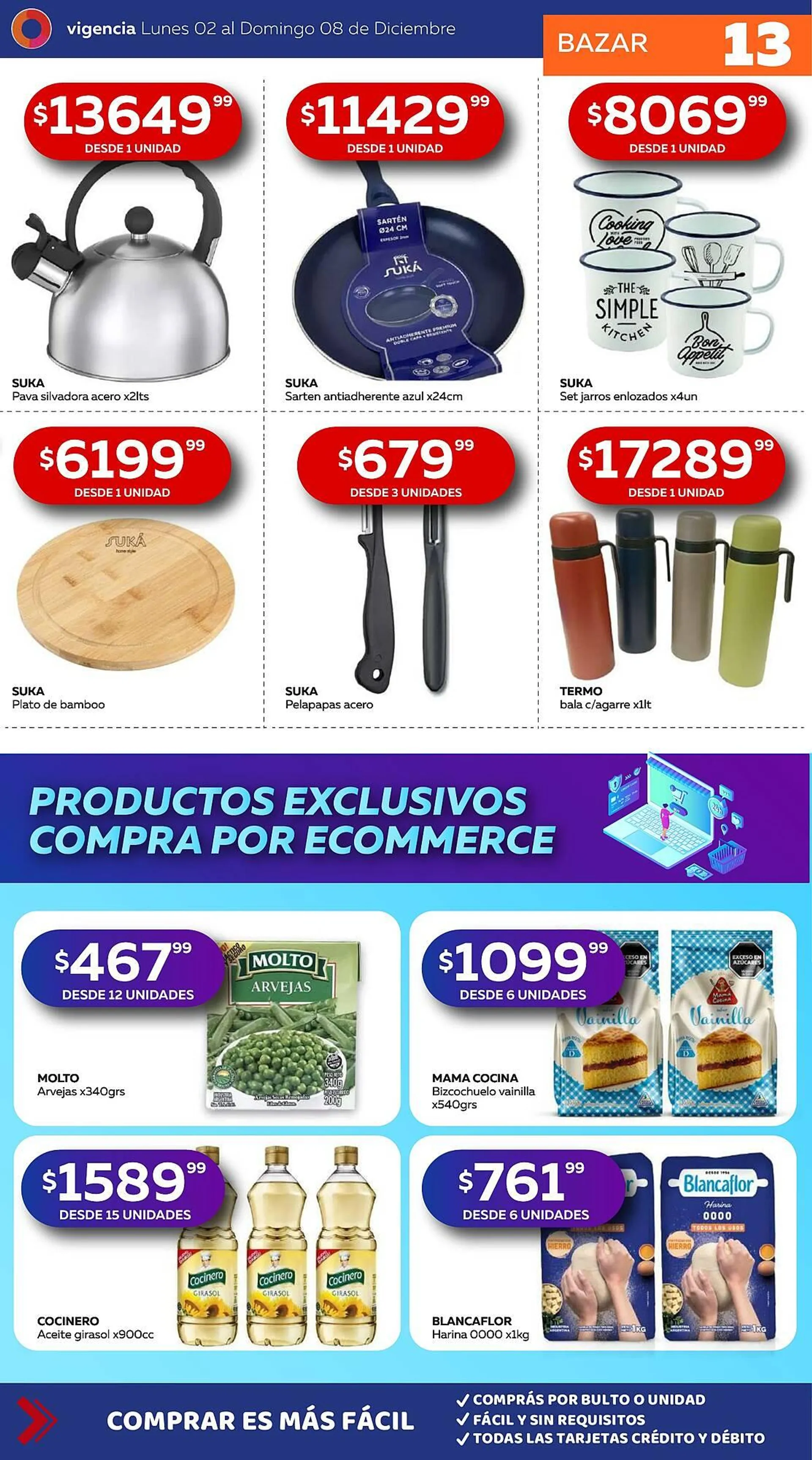 Ofertas de Catálogo Maxi Ofertas 2 de diciembre al 8 de diciembre 2024 - Página 13 del catálogo