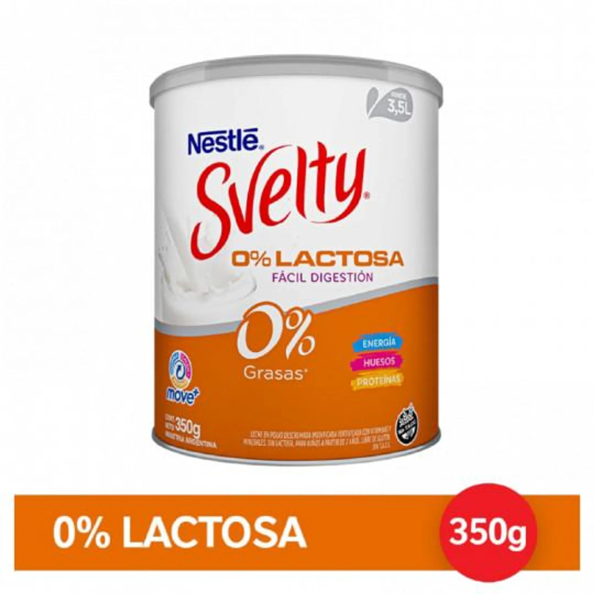 LECHE EN POLVO SVELTY 0% LACTOSA 350 GRS