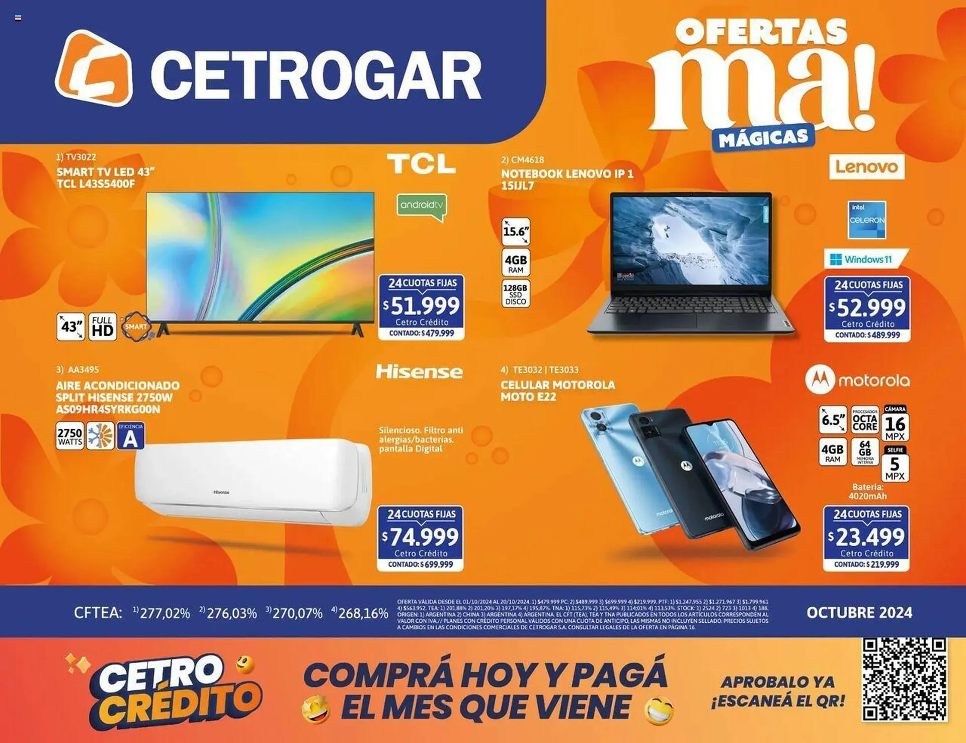 Ofertas de Catálogo Cetrogar 1 de octubre al 31 de octubre 2024 - Página  del catálogo