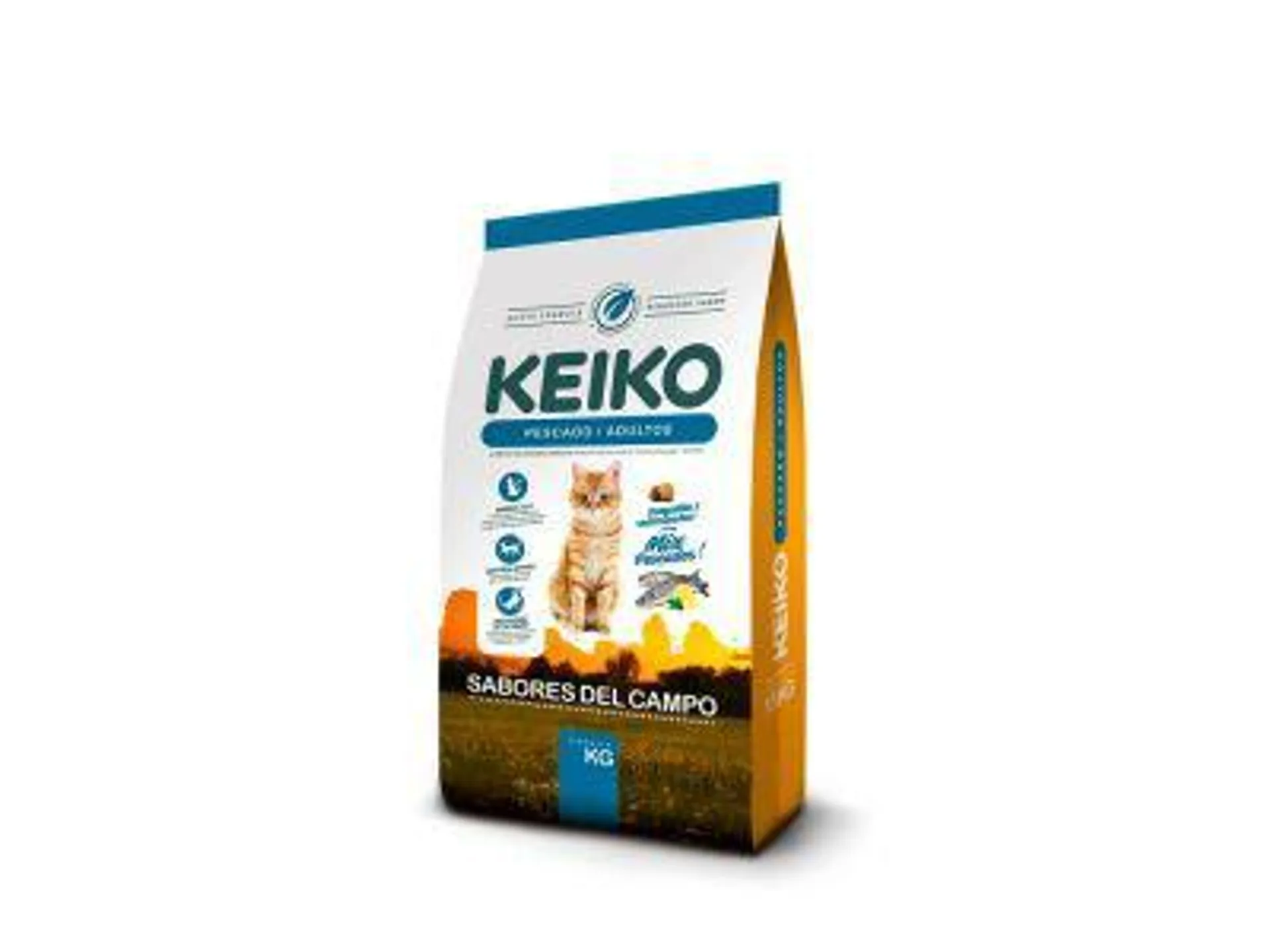 ALIMENTO PARA GATOS KEIKO GATO PESCADO 10 KG