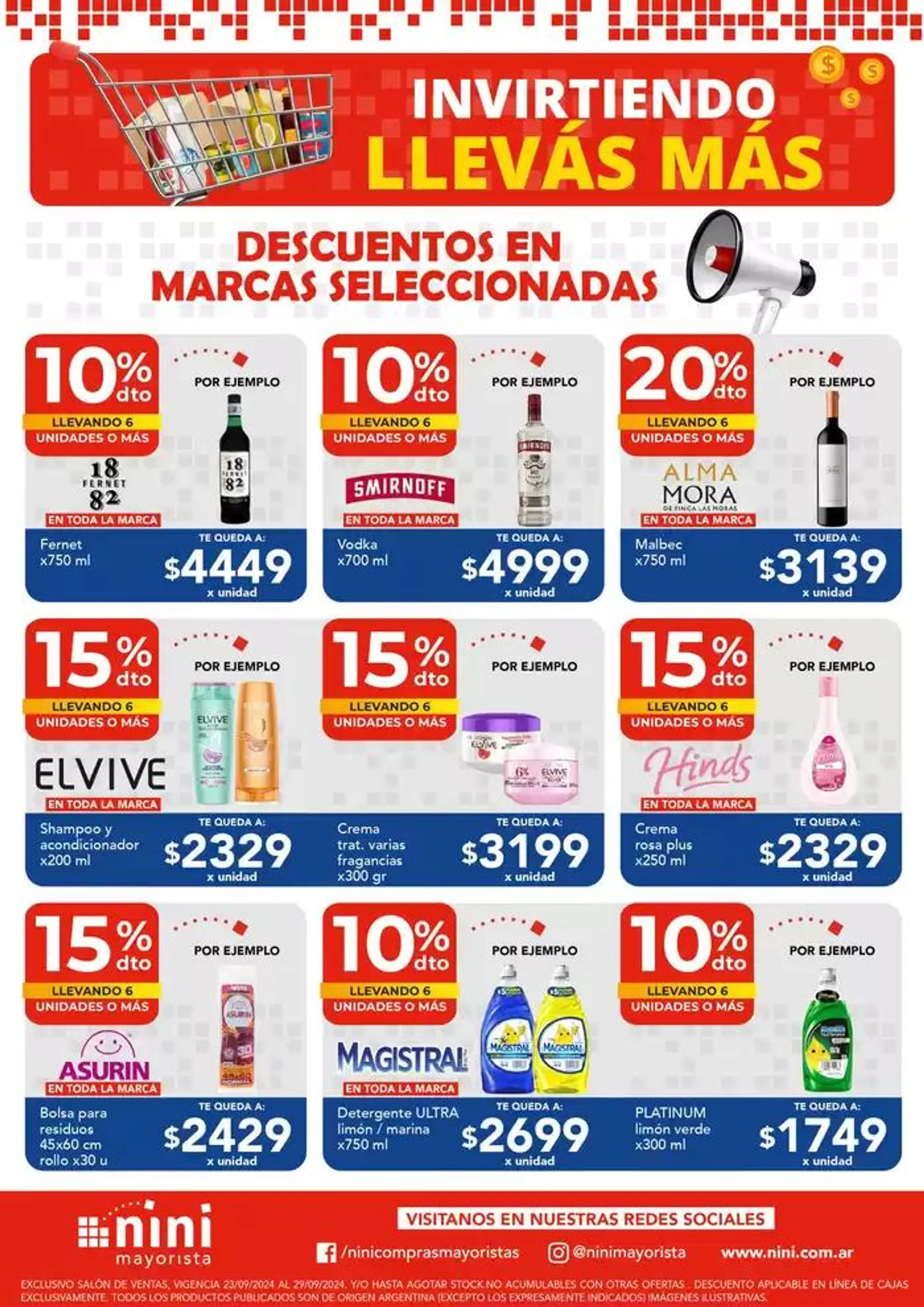 Ofertas de Revista Nini Mayorista 29 de septiembre al 13 de octubre 2024 - Página 3 del catálogo