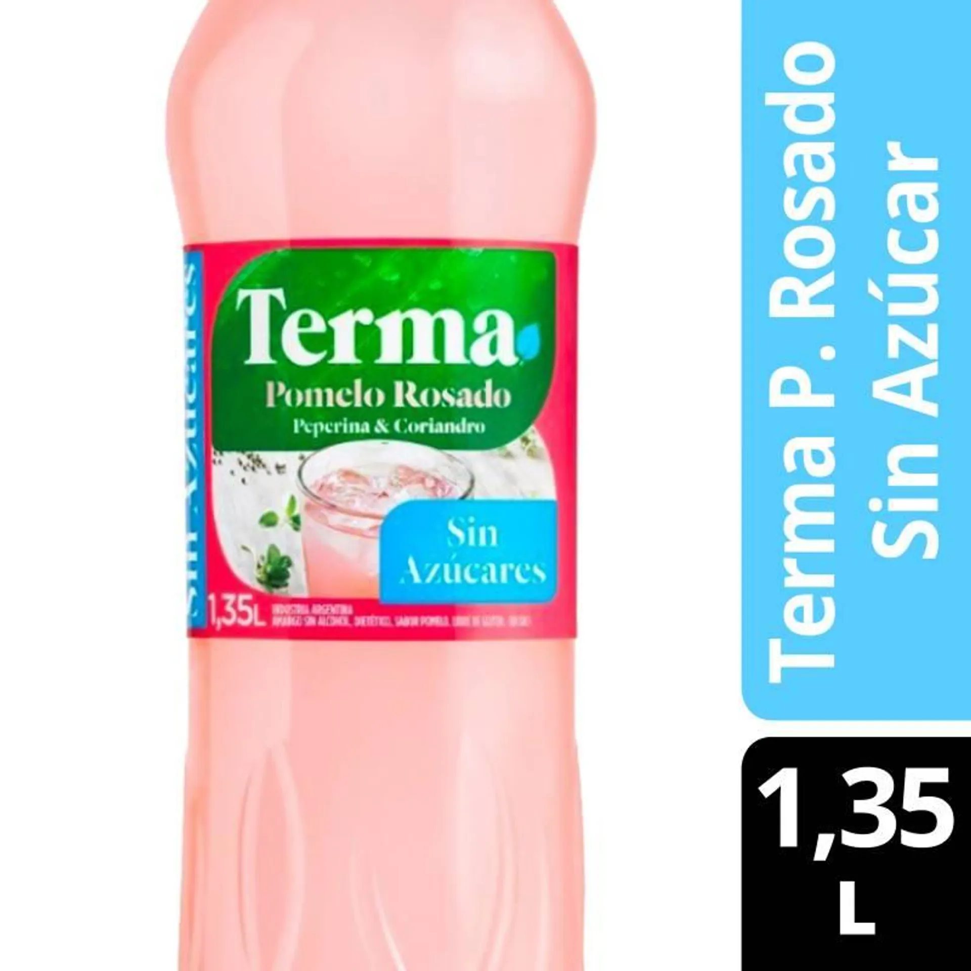 Amargo Pomelo Rosado s/Azúcar Terma x 1,35 Lt.