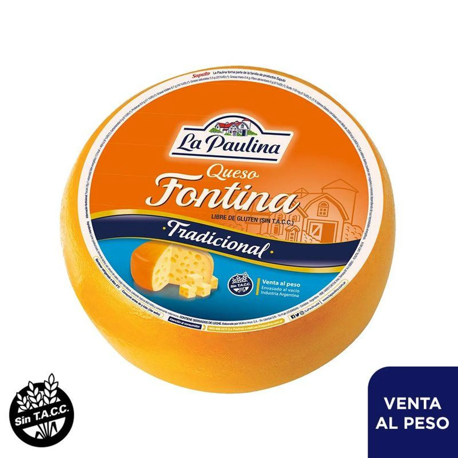 Queso Fontina La Paulina