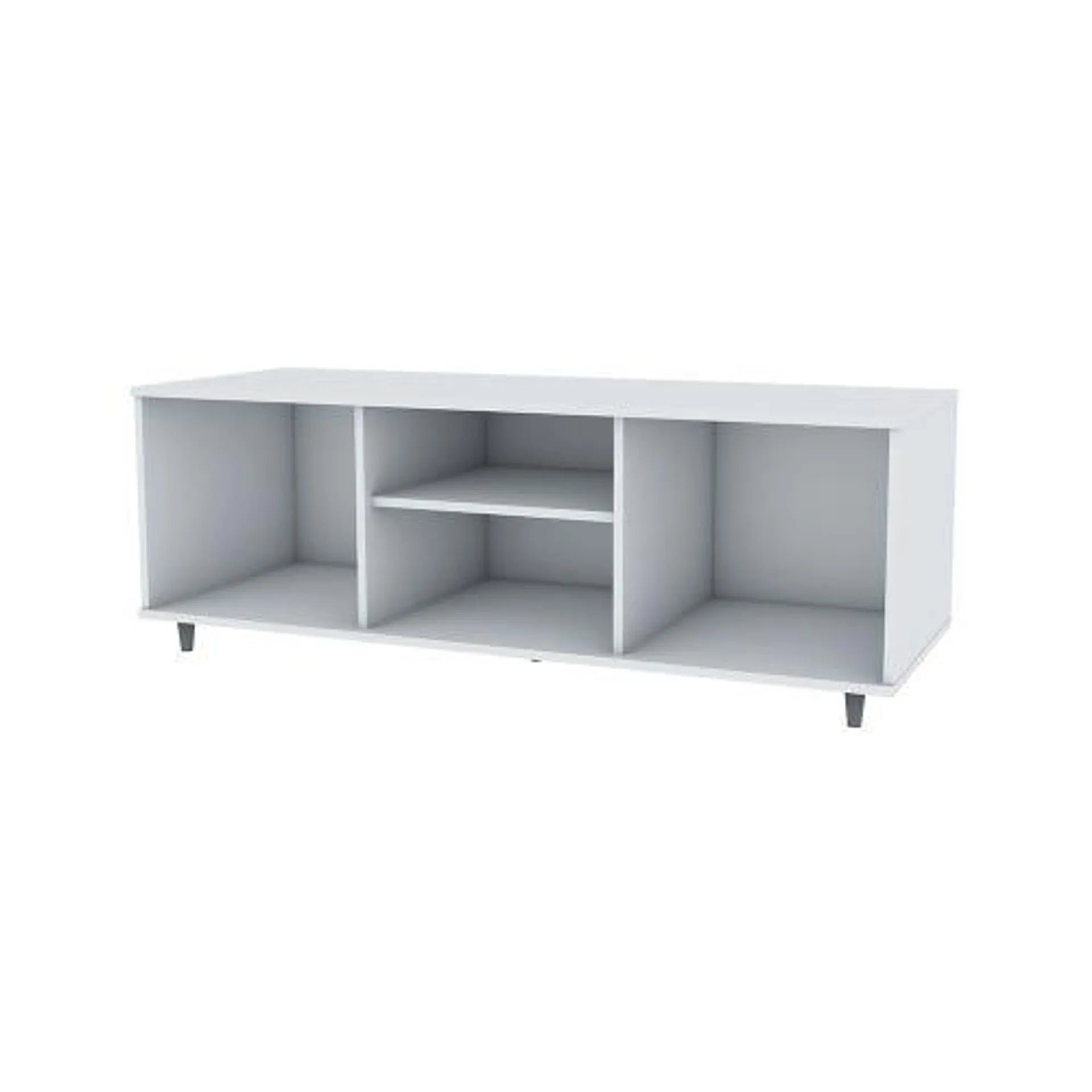 Rack de TV 55" Centro Estant MT4000BL blanco