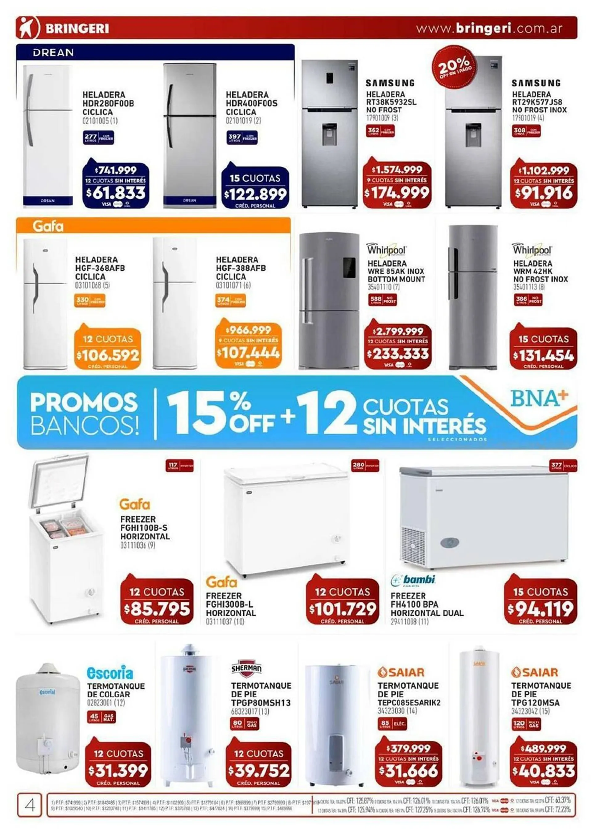 Ofertas de Catálogo Bringeri 18 de octubre al 1 de noviembre 2024 - Página 4 del catálogo