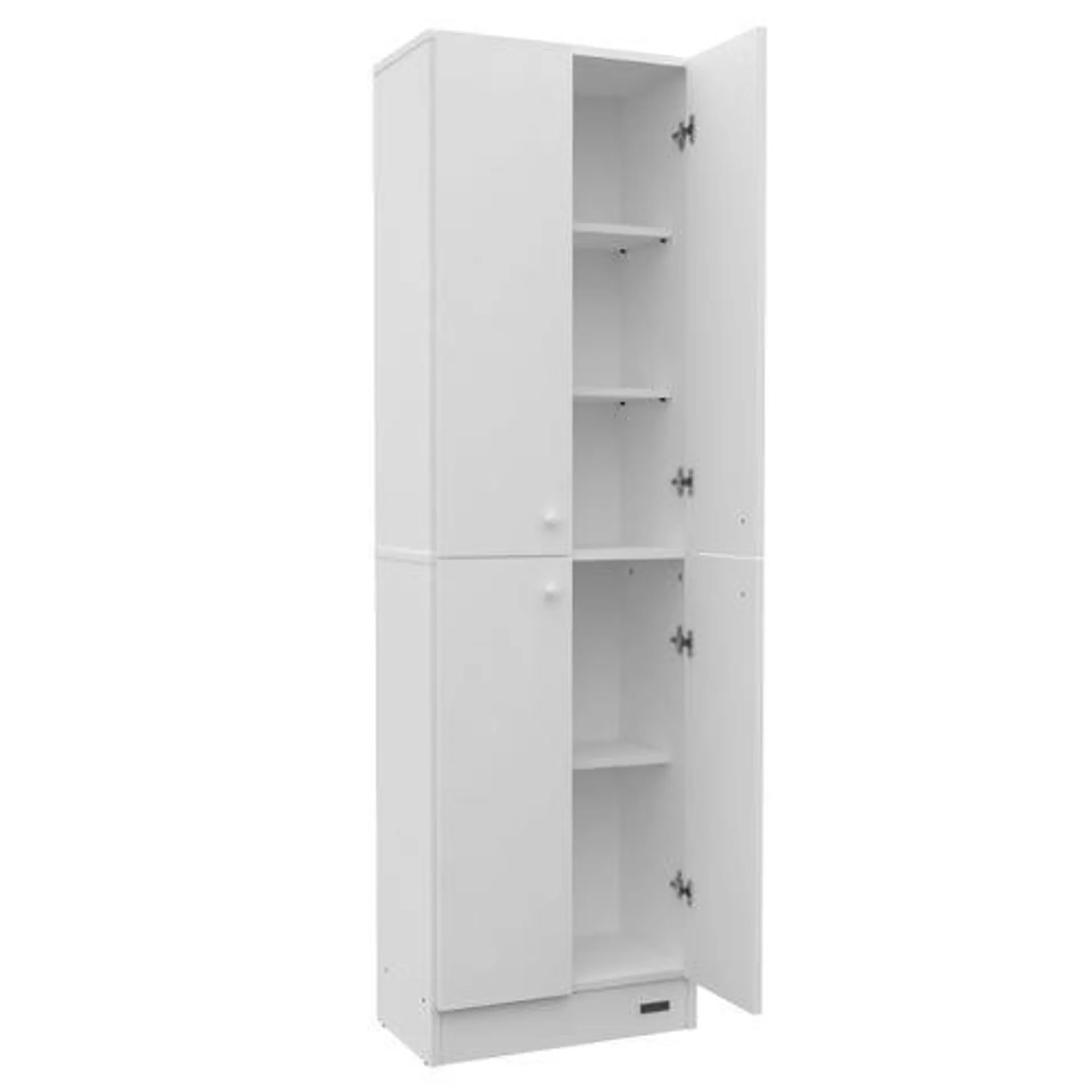 Despensero 4 puertas organizador blanco 1.70 mts. Mosconi