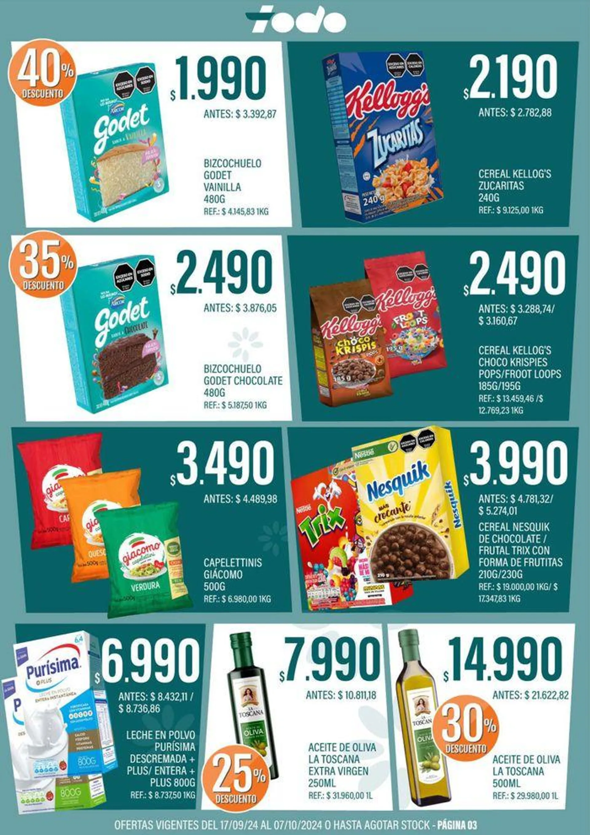 Ofertas de Ofertas de Supermercados Todo 17 de septiembre al 7 de octubre 2024 - Página 3 del catálogo