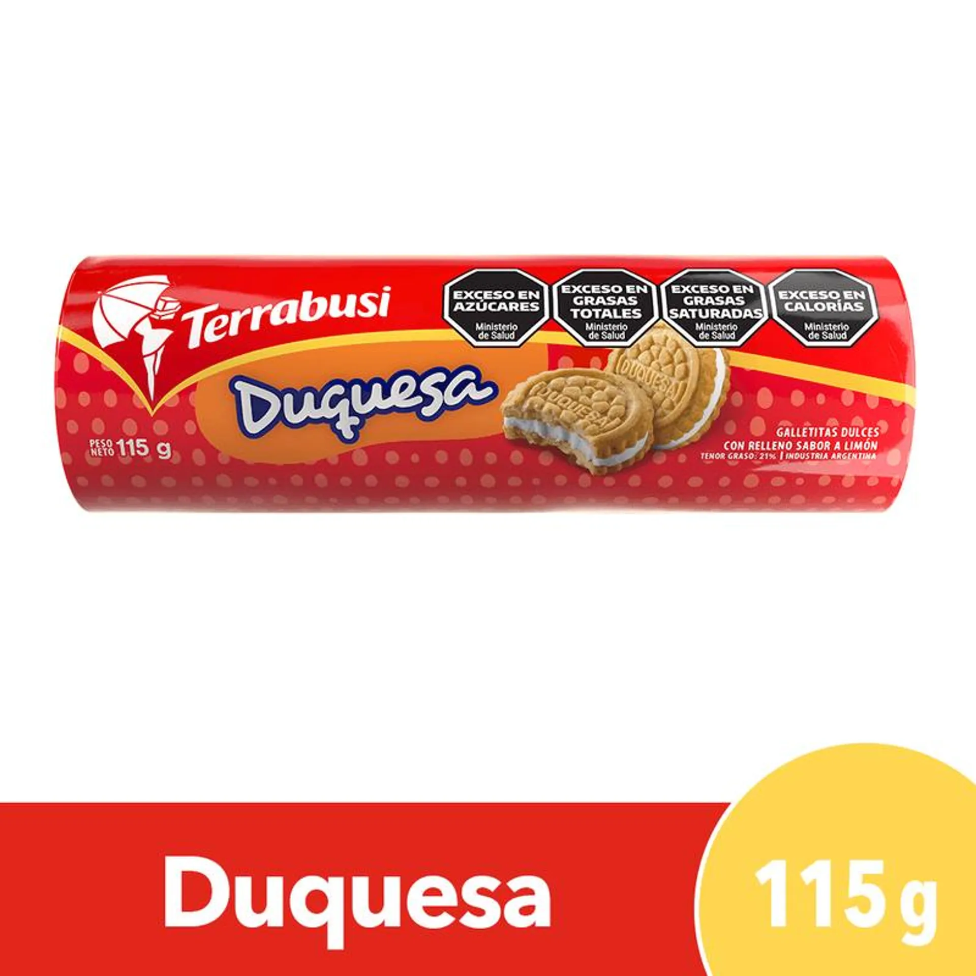 Galletitas Dulces Duquesa Terrabusi 115 Gr.