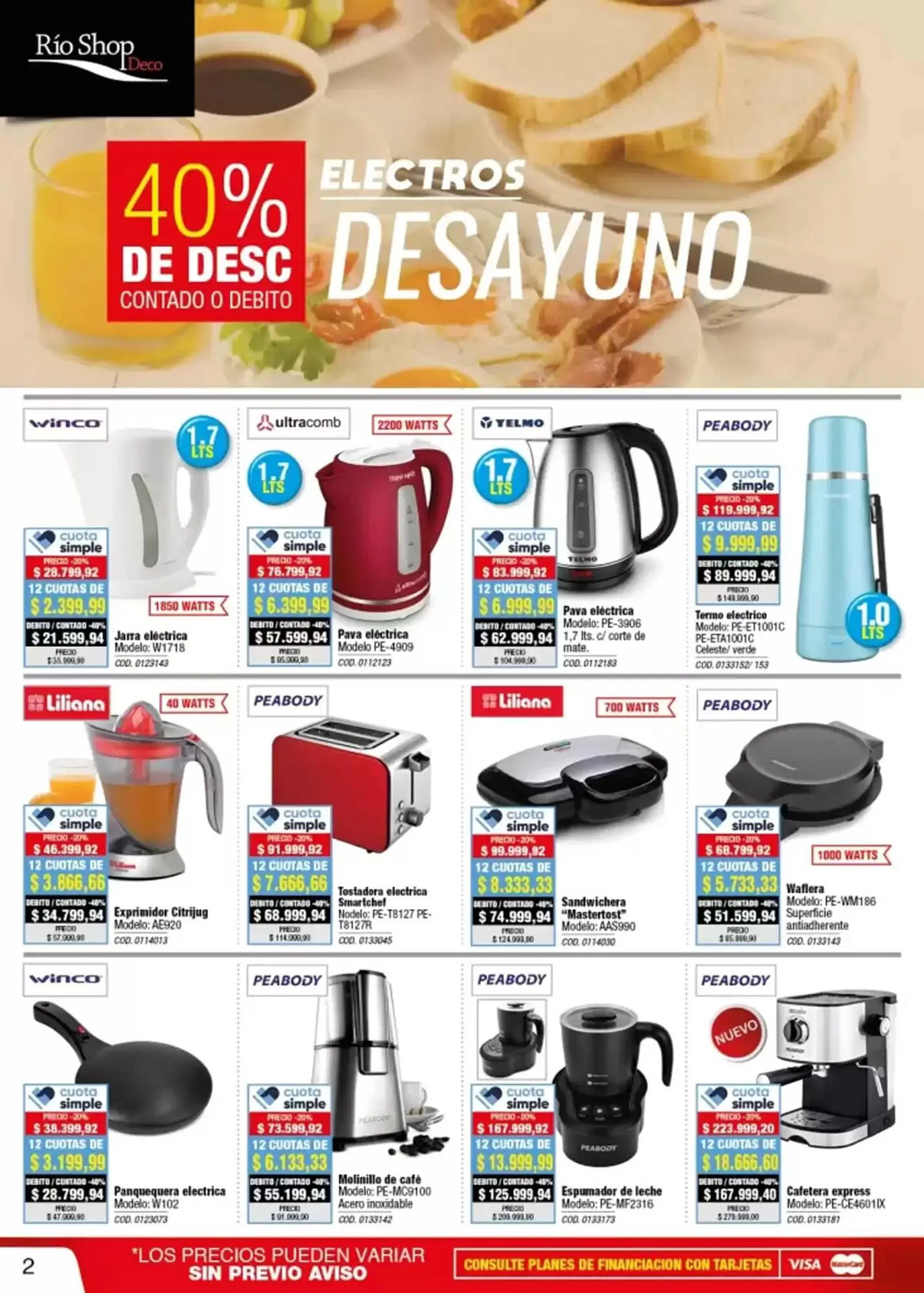 Ofertas de Catálogo Rio Shop Deco 1 de octubre al 15 de octubre 2024 - Página 8 del catálogo