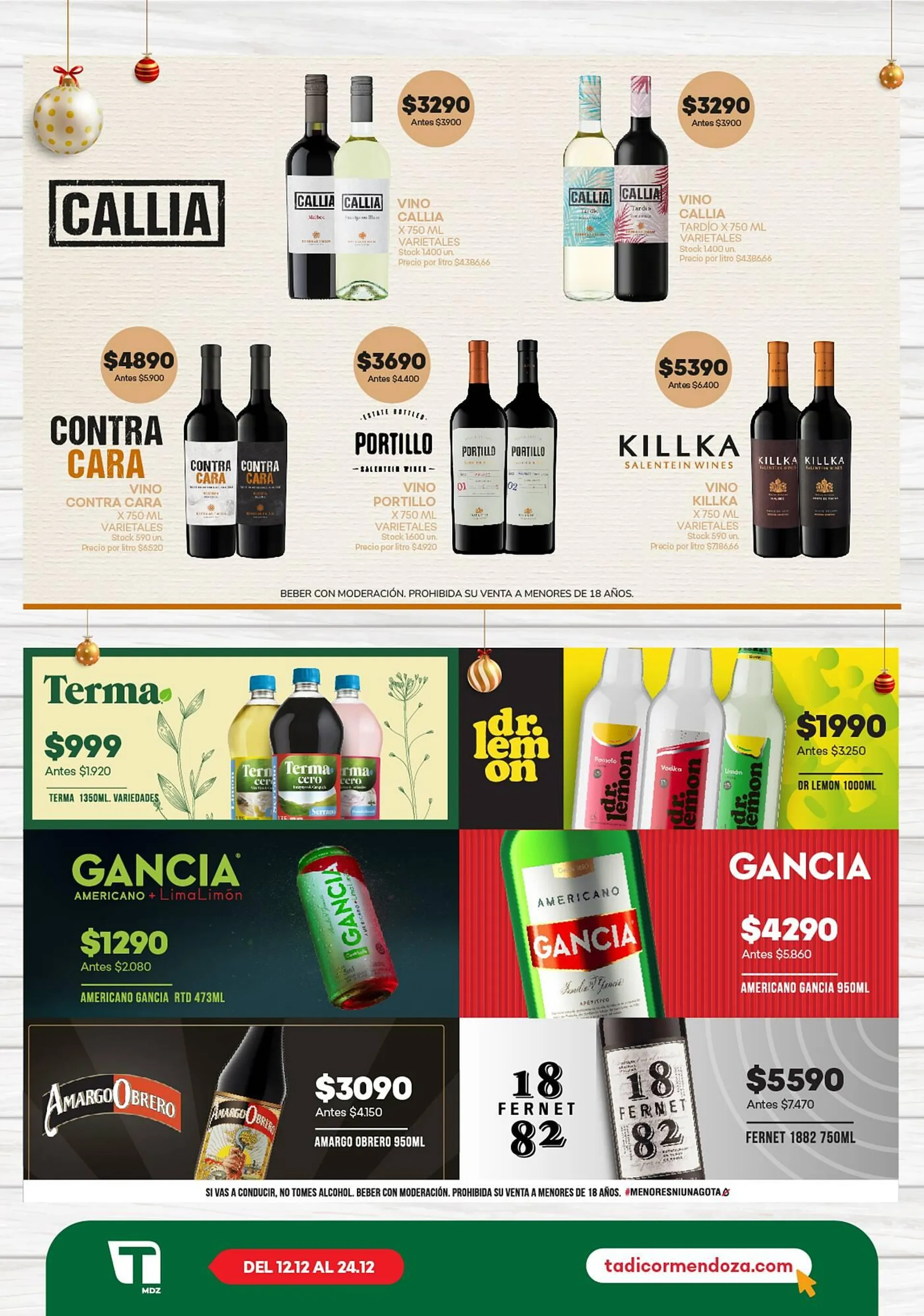 Ofertas de Catálogo Supermercados Tadicor 12 de diciembre al 24 de diciembre 2024 - Página 3 del catálogo