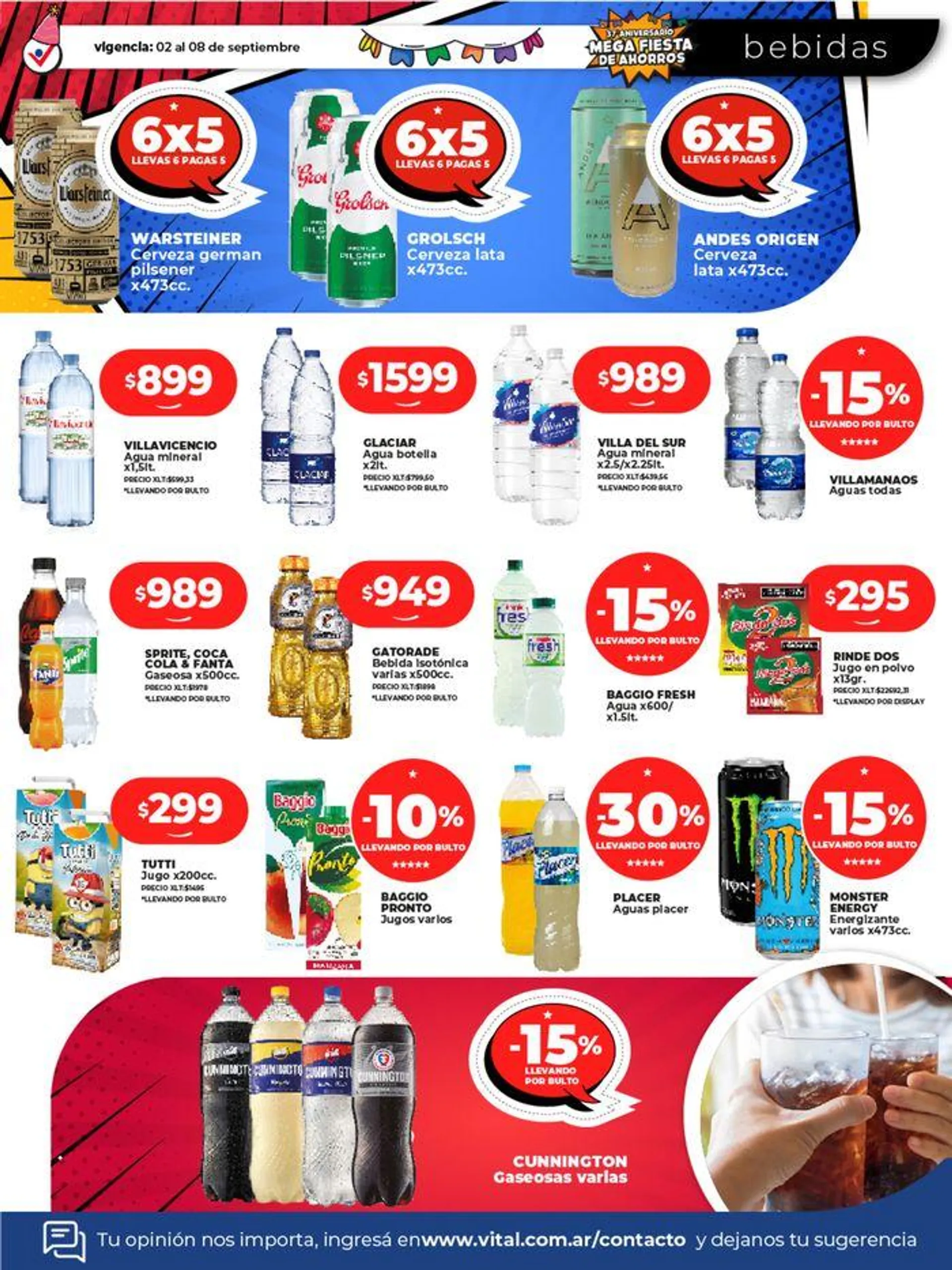 Ofertas de ¡Empezá la semana a puro AHORRO!! 2 de septiembre al 8 de septiembre 2024 - Página 11 del catálogo