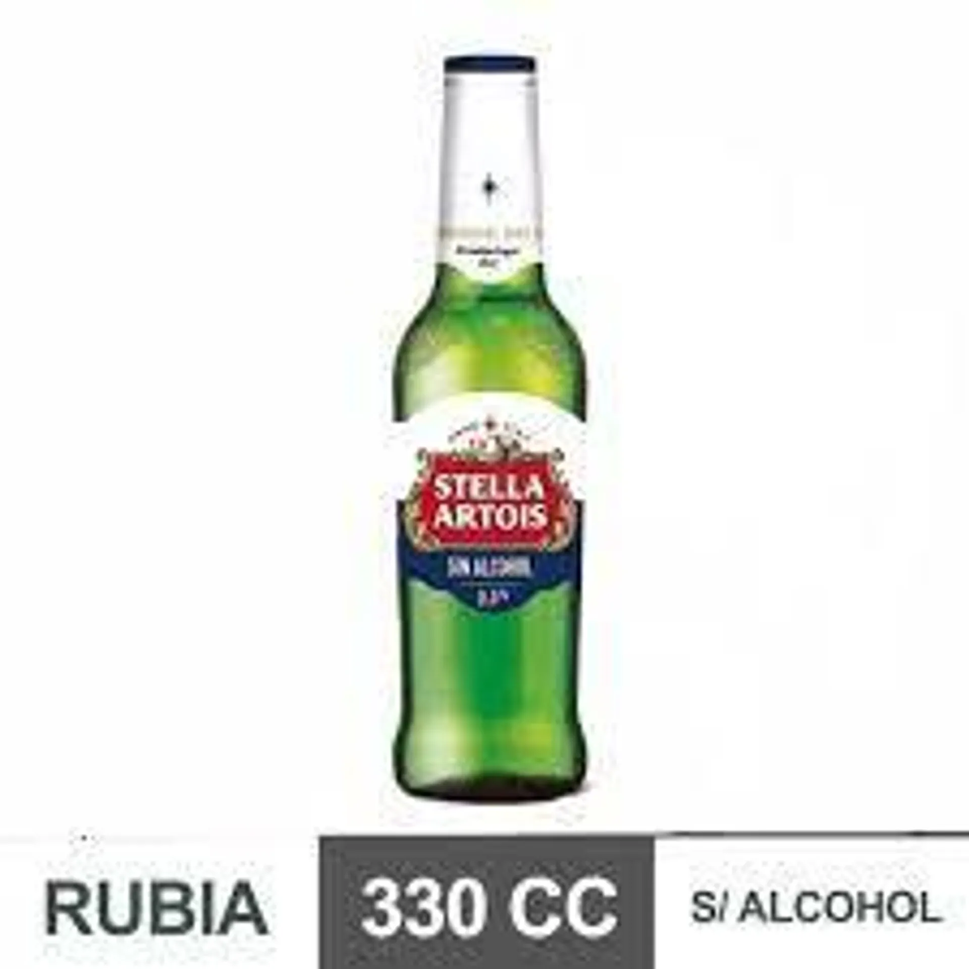 CERVEZA STELLA ARTOIS S/ALCOH L.N 330X