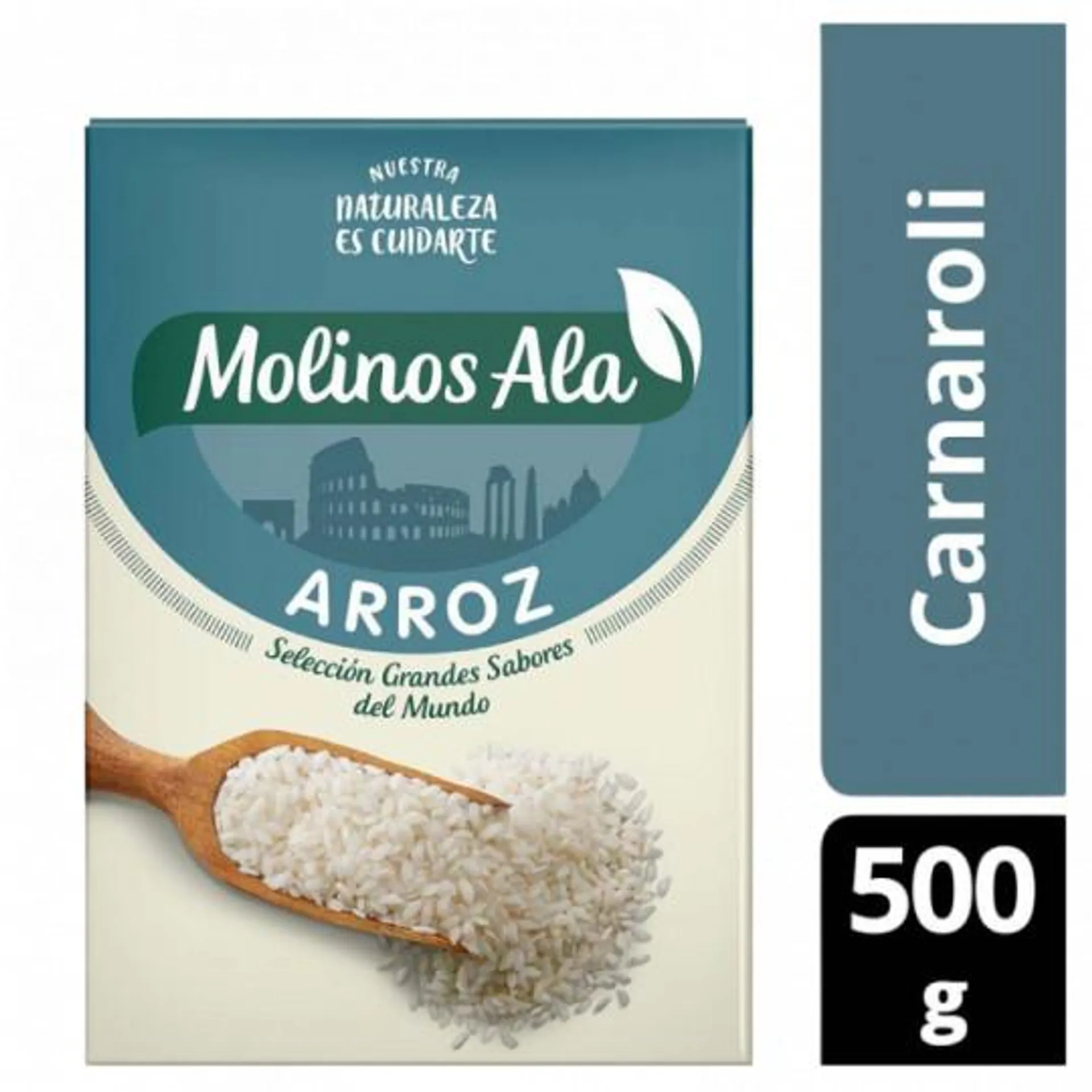 ARROZ MOLINO ALA CARNAROLI ESTUCHE 500 GRS