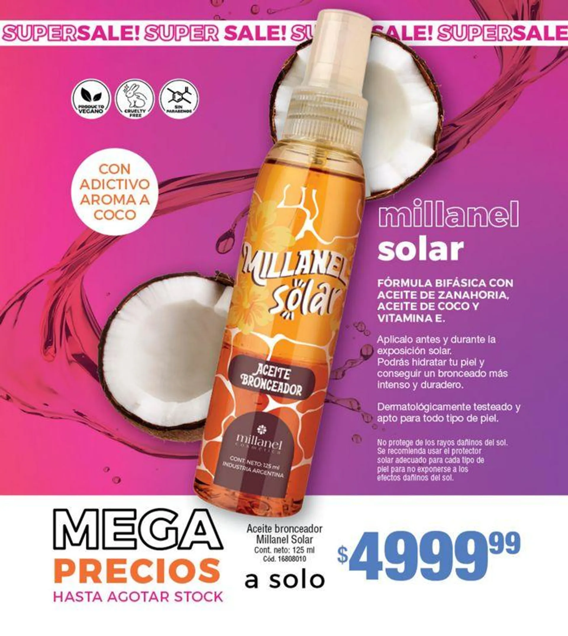 Ofertas de Catálogo Millanel Cosmética 26 de agosto al 22 de septiembre 2024 - Página 8 del catálogo