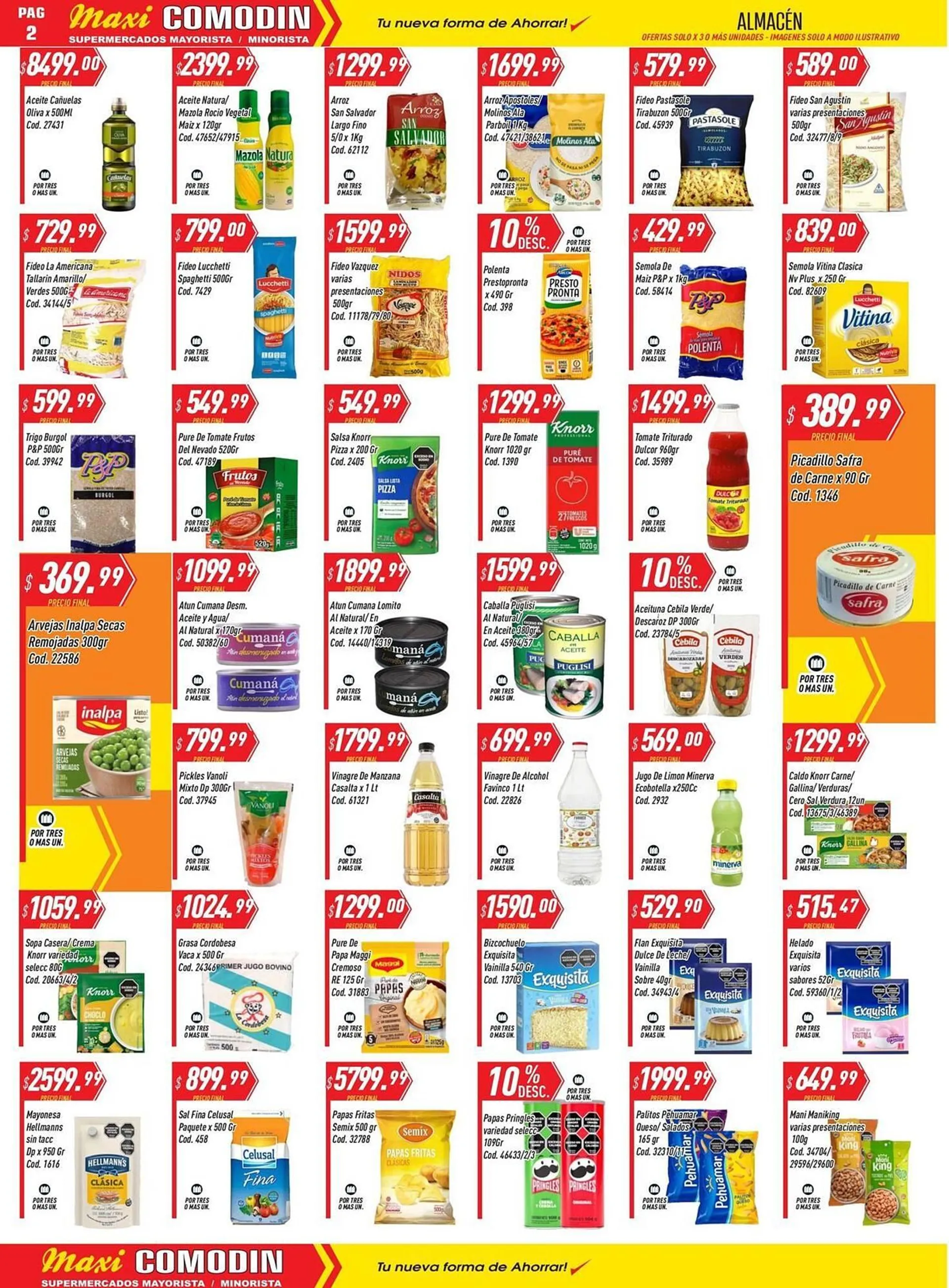 Ofertas de Catálogo Supermercados Comodin 17 de octubre al 31 de octubre 2024 - Página 2 del catálogo