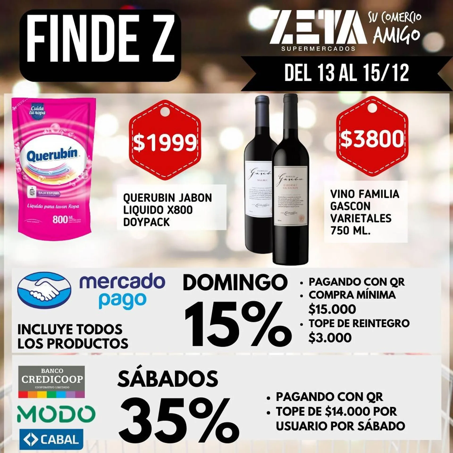 Ofertas de Catálogo Supermercados Zeta 12 de diciembre al 15 de diciembre 2024 - Página 4 del catálogo