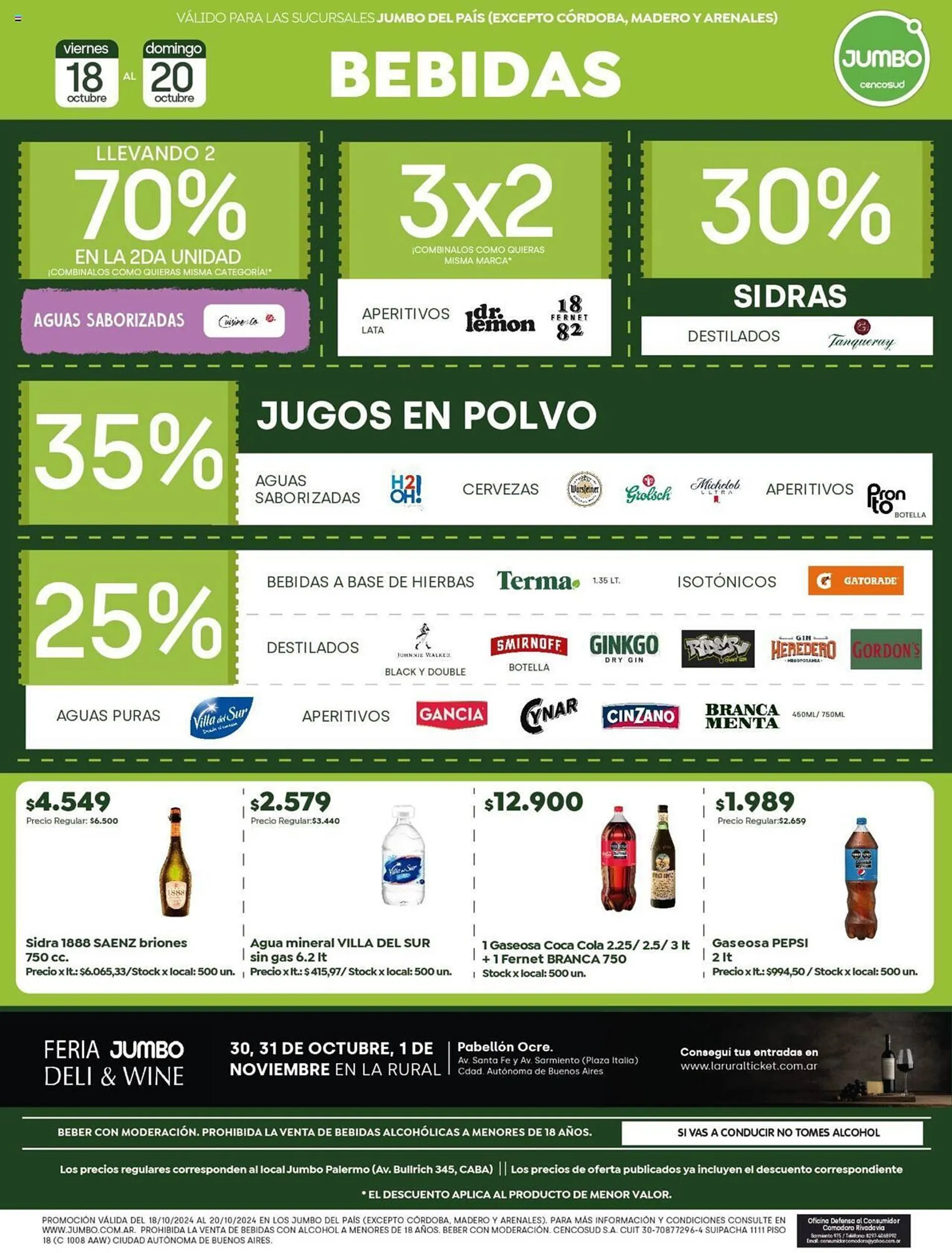 Ofertas de Catálogo Jumbo 18 de octubre al 20 de octubre 2024 - Página 5 del catálogo