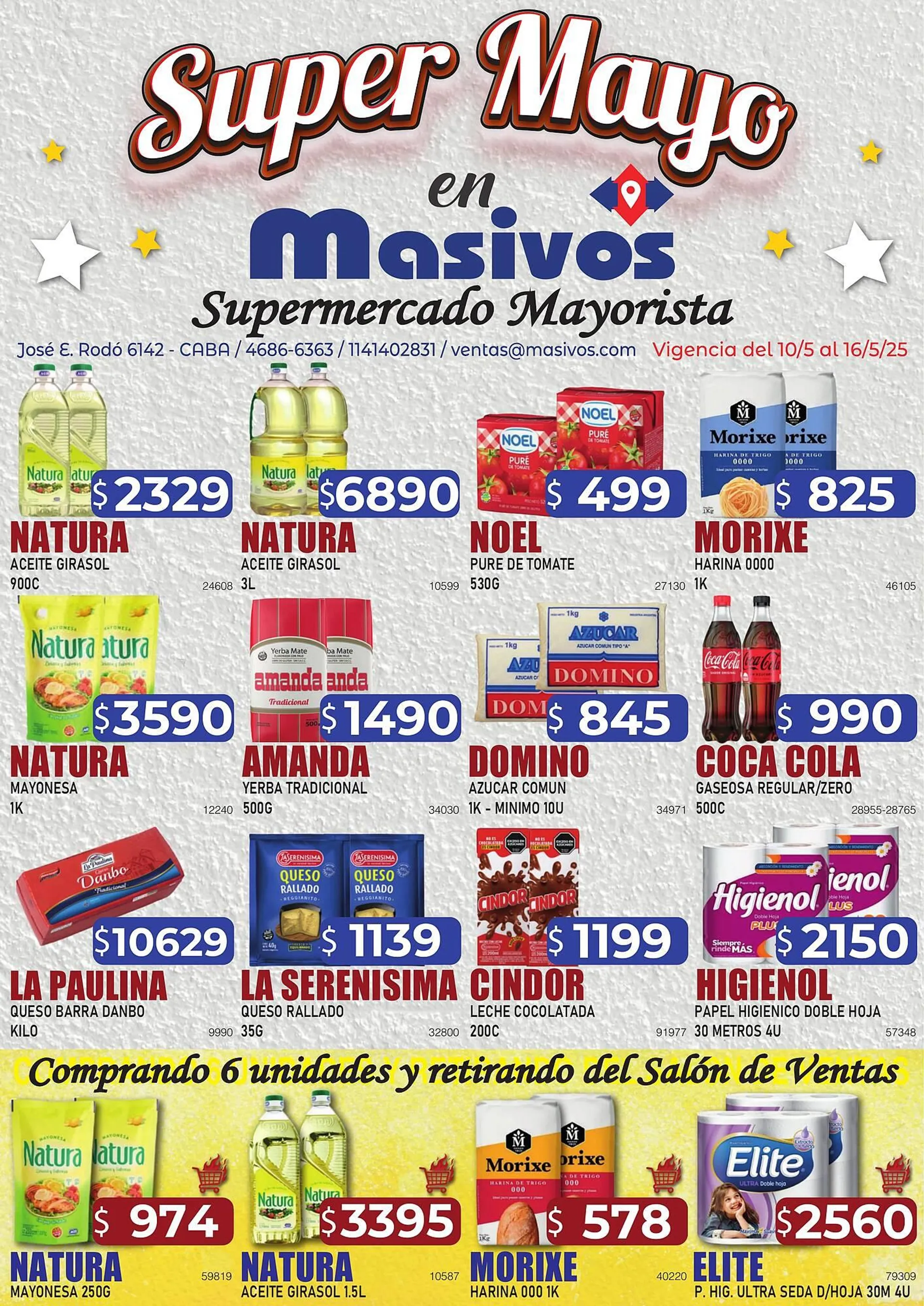 Ofertas de Catálogo Masivos 10 de mayo al 16 de mayo 2025 - Página 1 del catálogo