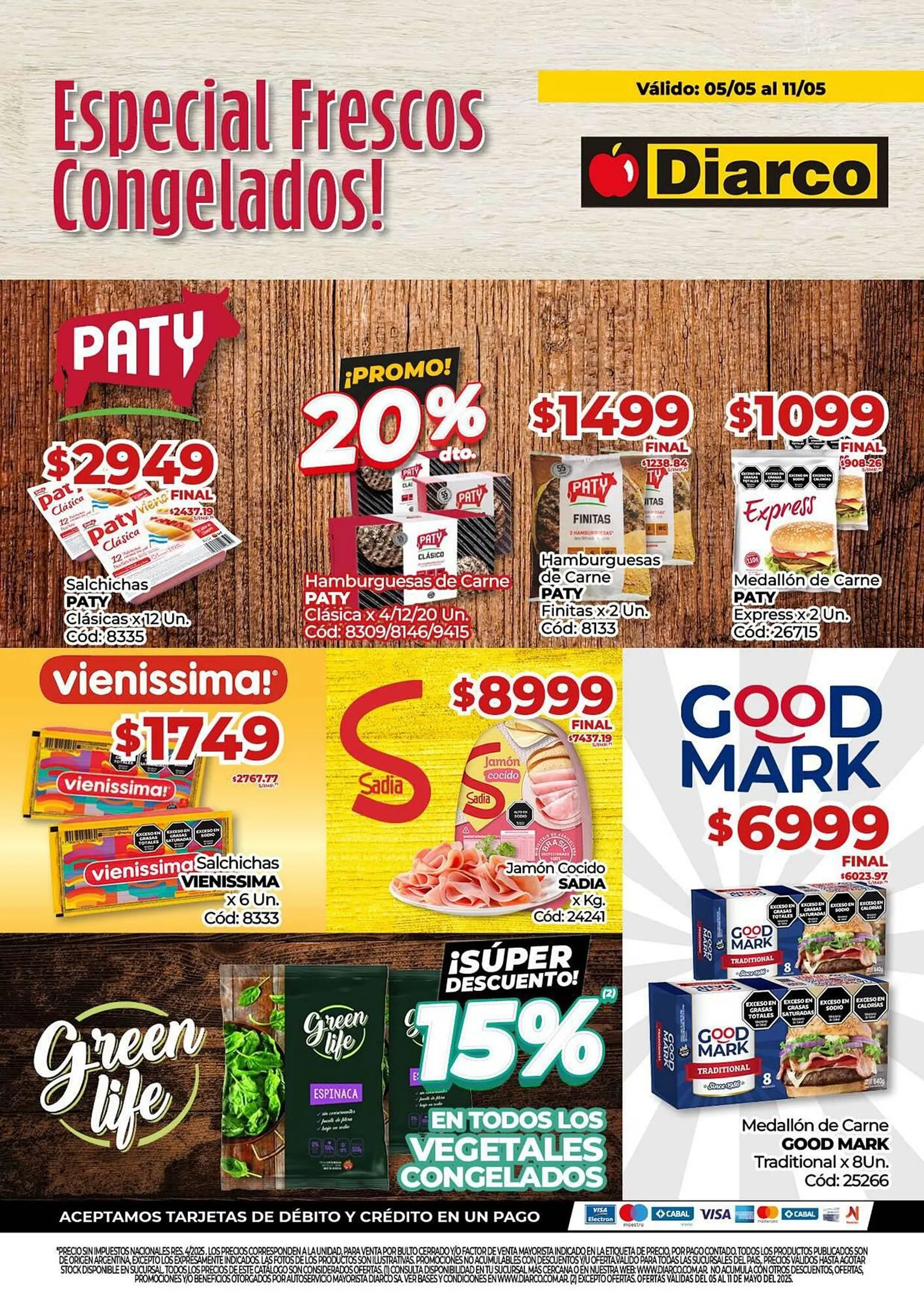 Ofertas de Catálogo Diarco 5 de mayo al 11 de mayo 2025 - Página 1 del catálogo