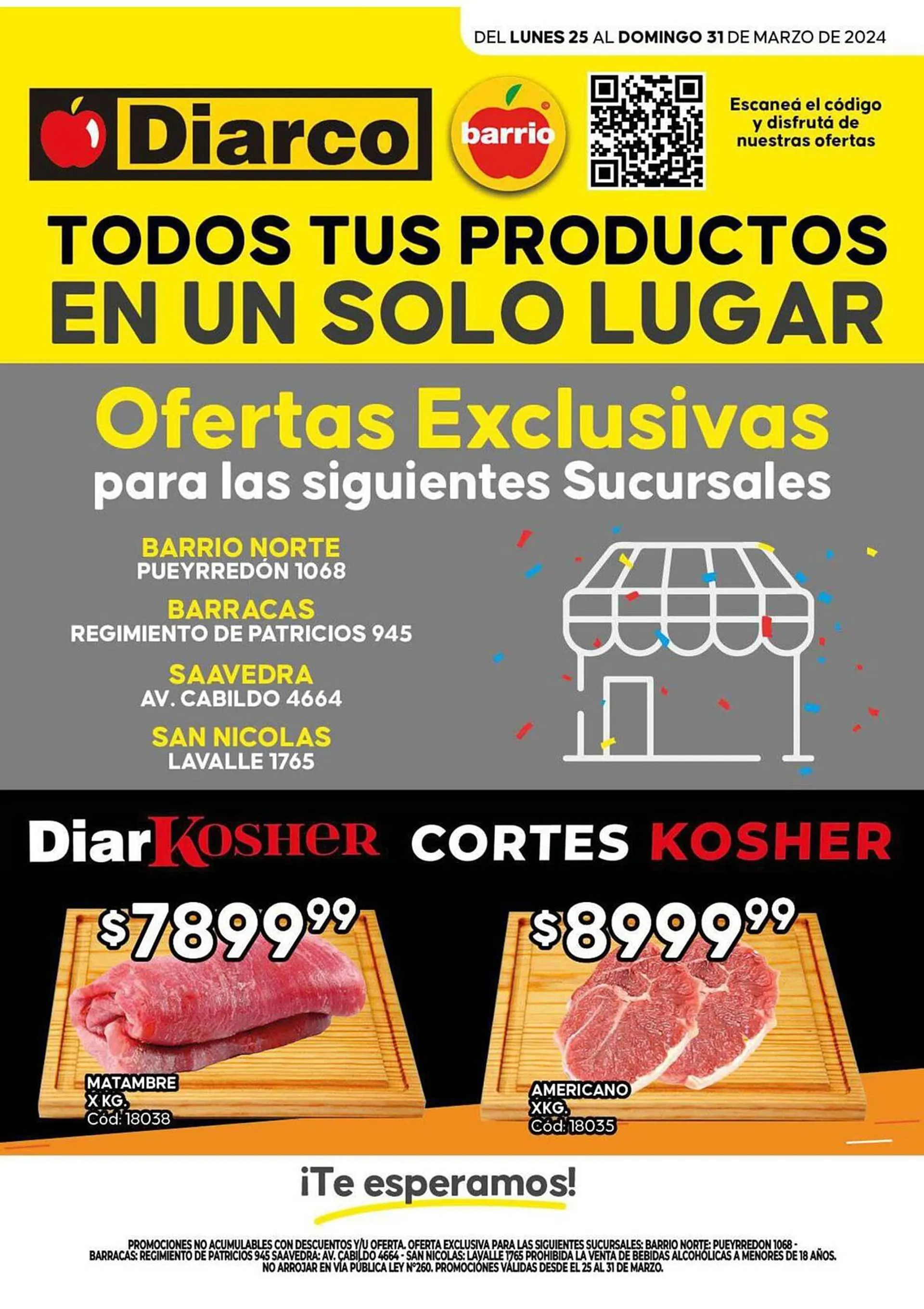 Ofertas de Catálogo Diarco 26 de marzo al 31 de marzo 2024 - Página 1 del catálogo