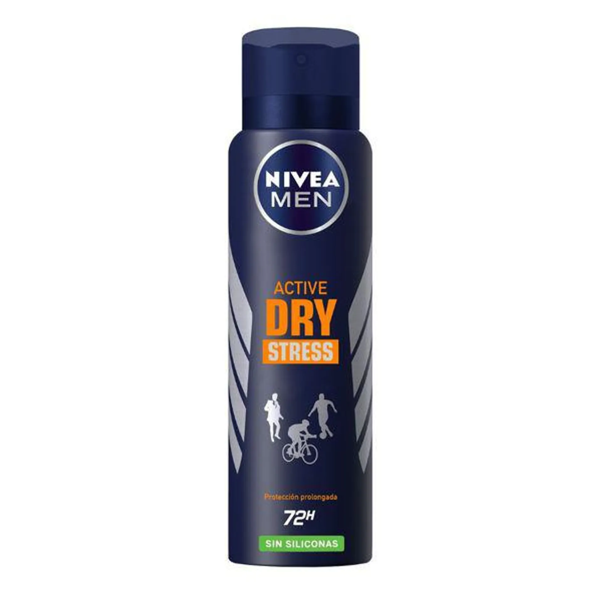 Desodorante Nivea Men Dry Stress sin Silicona en Aerosol x 150 ml