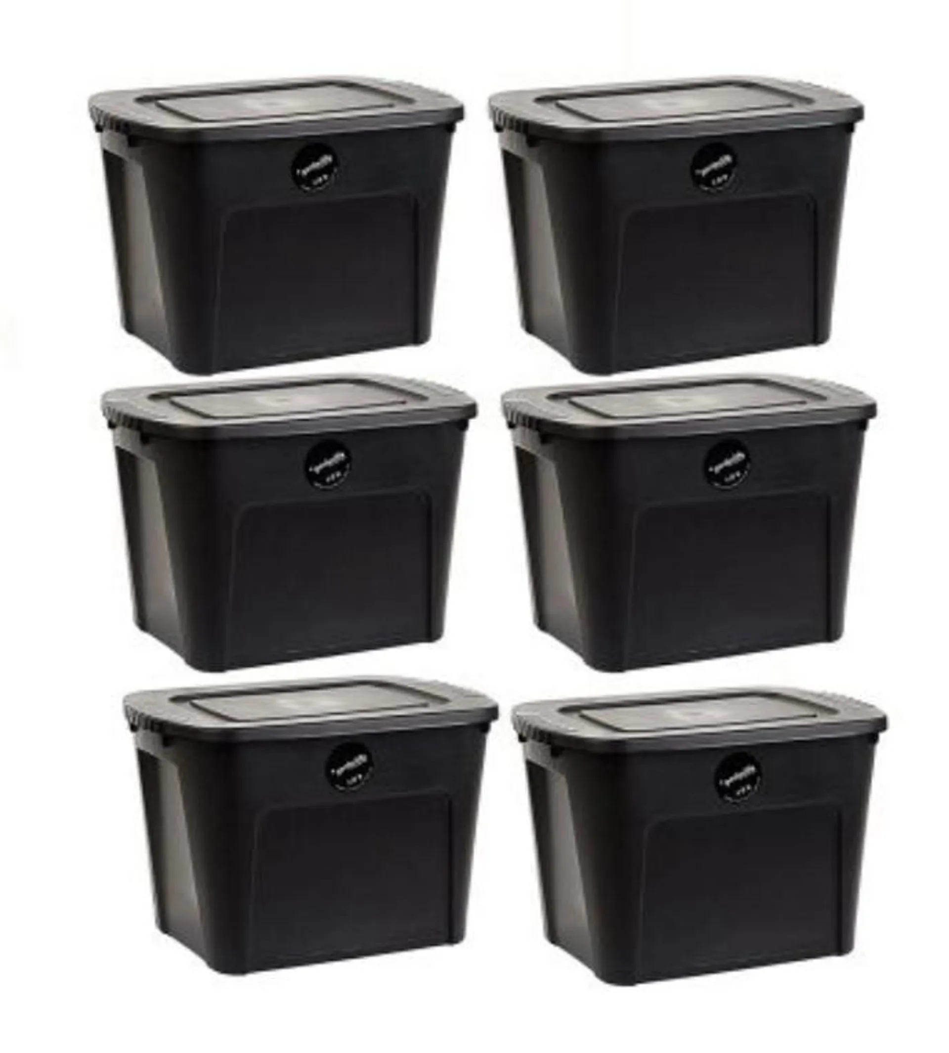 Set De 6 Contenedores Ecobox 80Lts. -