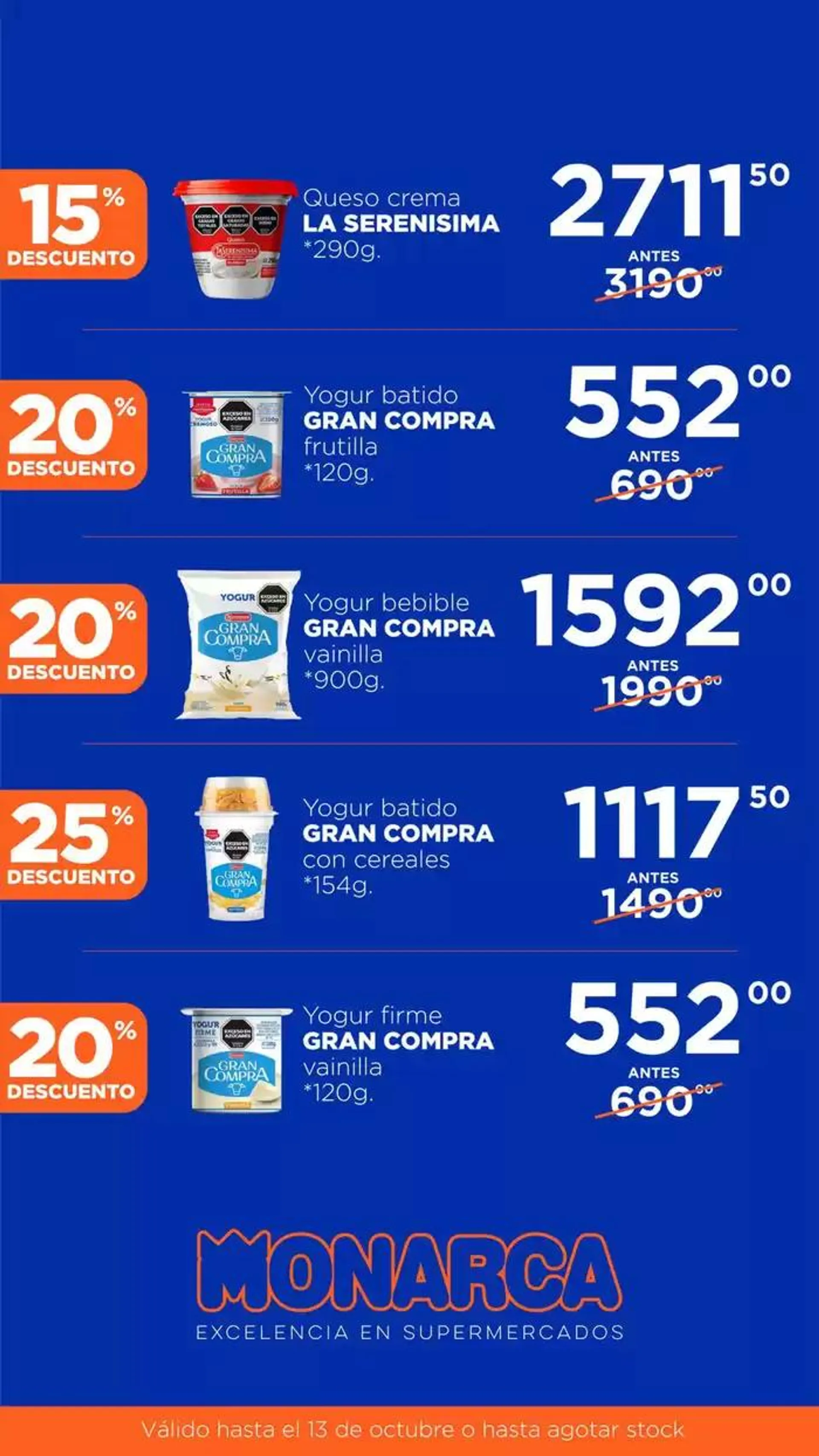 Ofertas de Ofertas 8 de octubre al 13 de octubre 2024 - Página 1 del catálogo