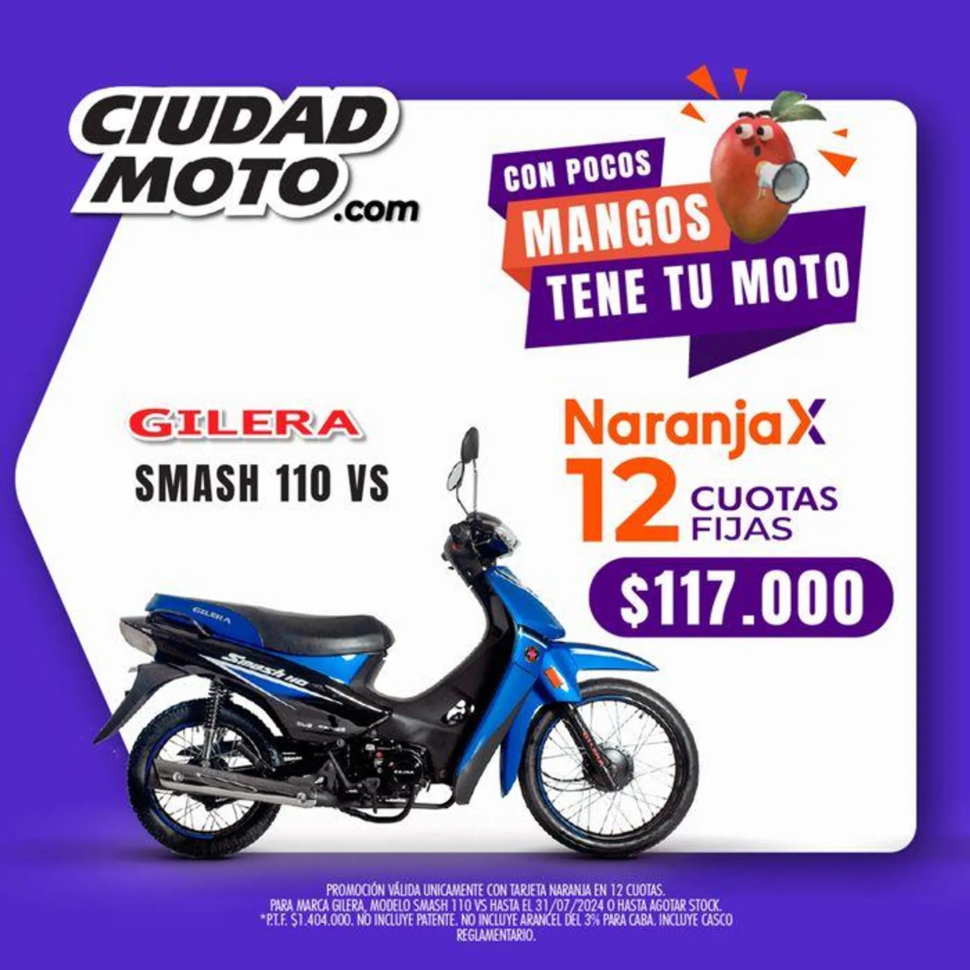 Ofertas de Ofertas Julio Ciudad Moto 18 de julio al 31 de julio 2024 - Página 3 del catálogo