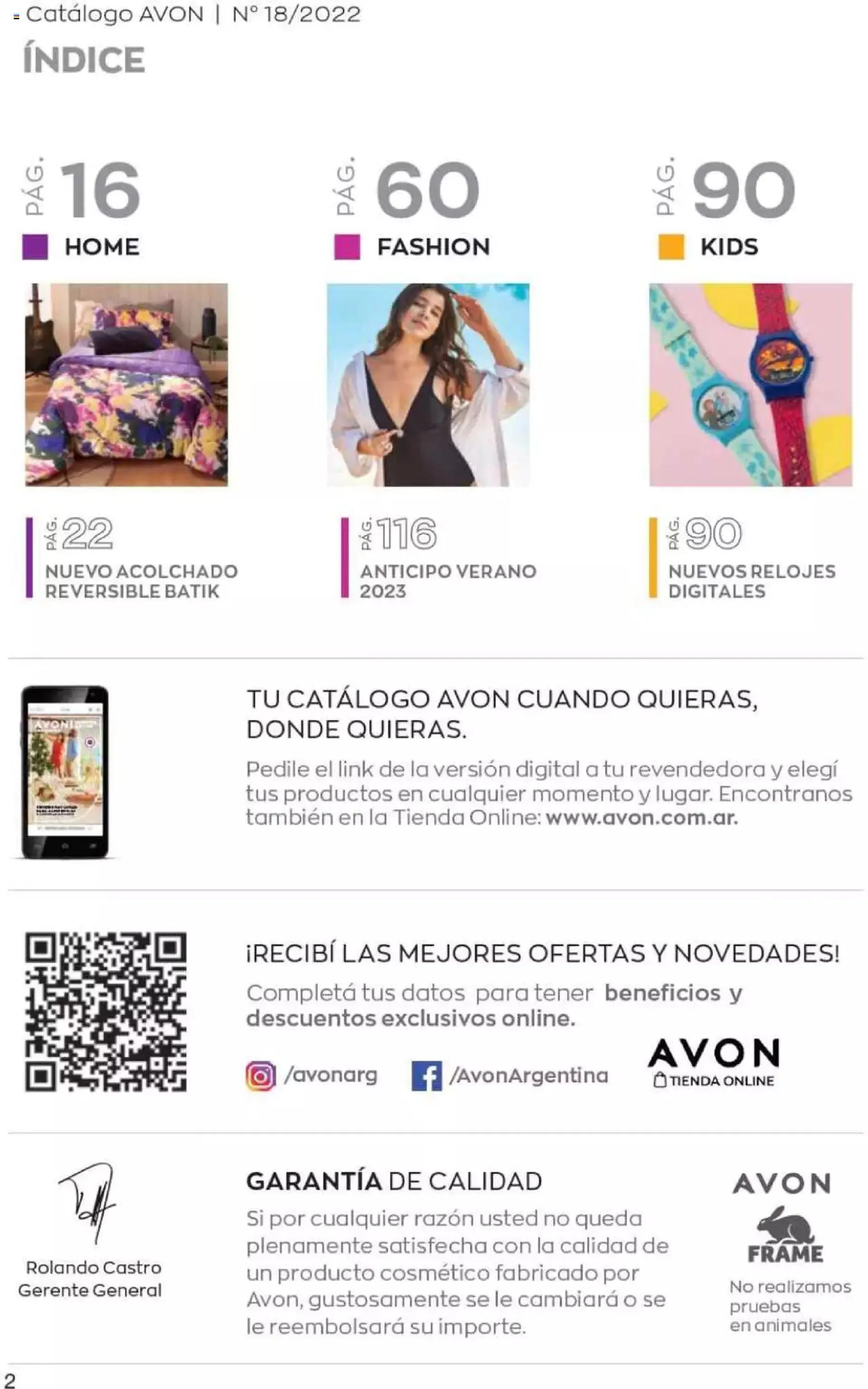 Avon - Fashion & Home Campaña 18 - 1