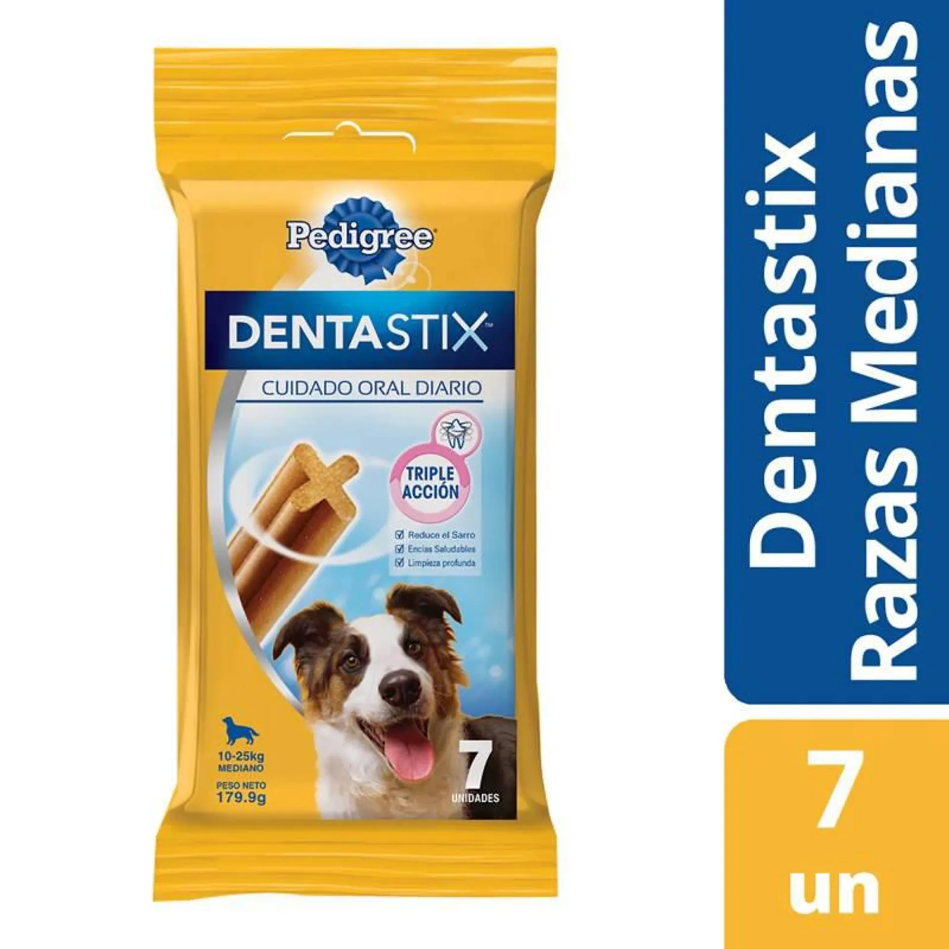 Palito Saludable Dentastix Raza Mediana Pedigree x 7 Un.