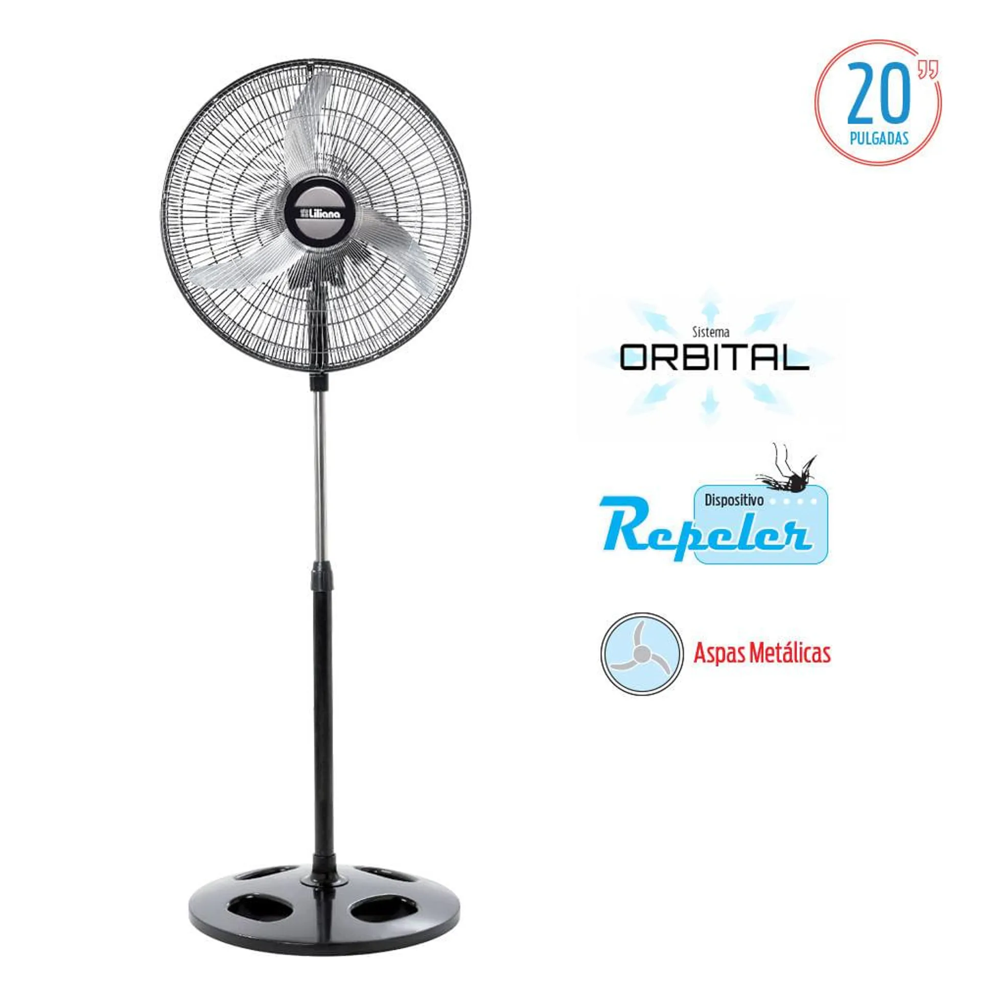 Ventilador de pie 20" 90 W VPM2016