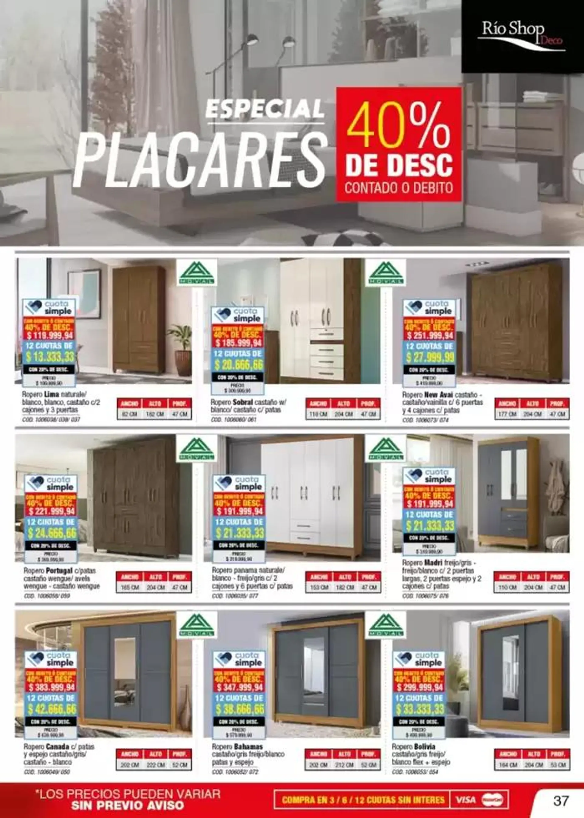 Ofertas de Catálogo Rio Shop Deco 12 de octubre al 26 de octubre 2024 - Página 30 del catálogo