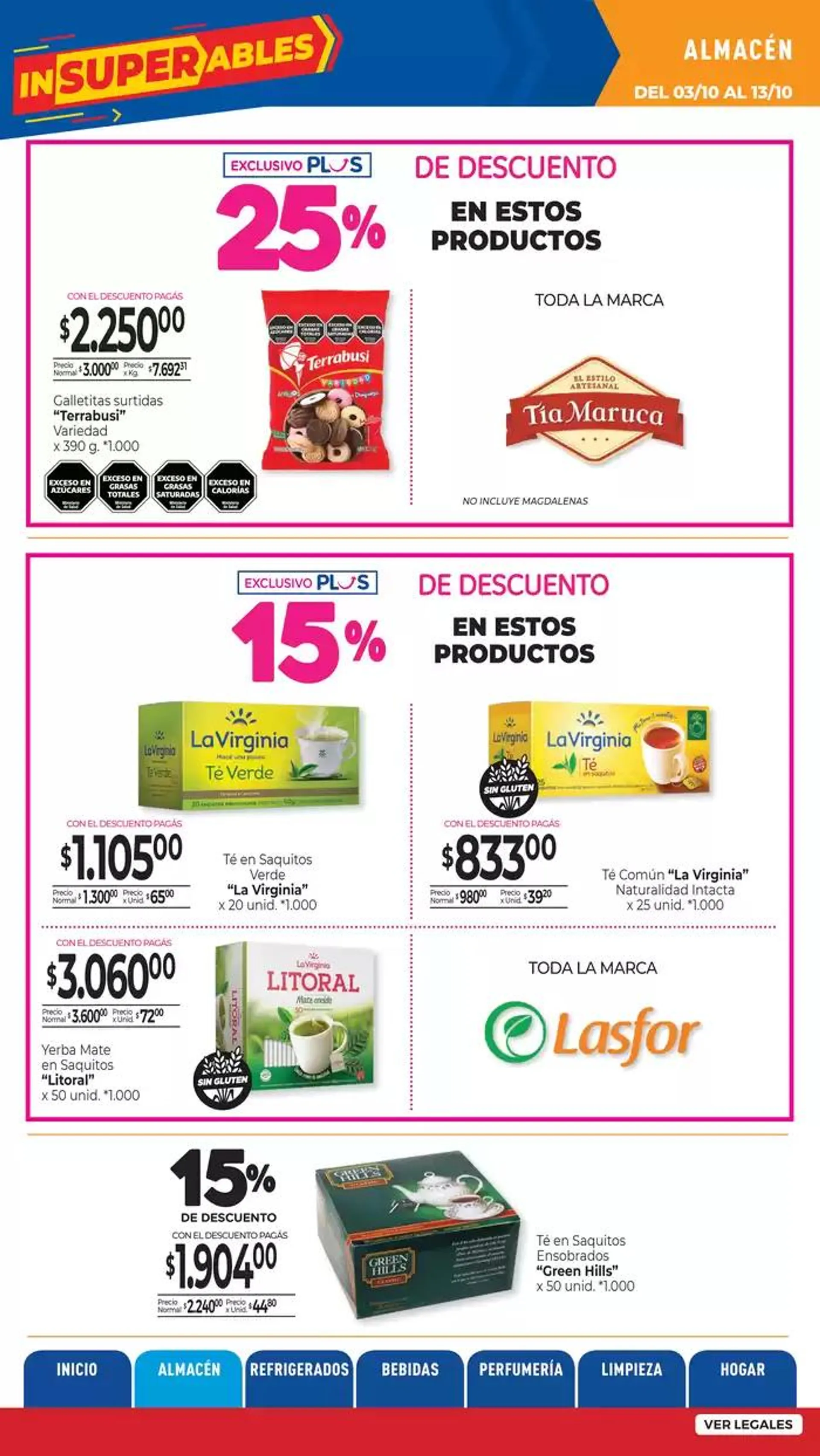 Ofertas de Insuperables 8 de octubre al 22 de octubre 2024 - Página 15 del catálogo