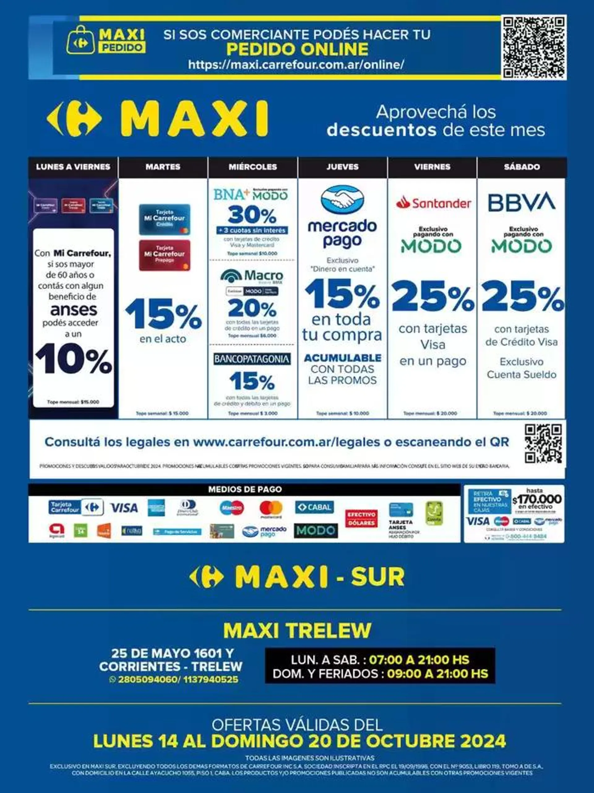 Ofertas de OFERTAS SEMANALES 14 de octubre al 20 de octubre 2024 - Página 21 del catálogo