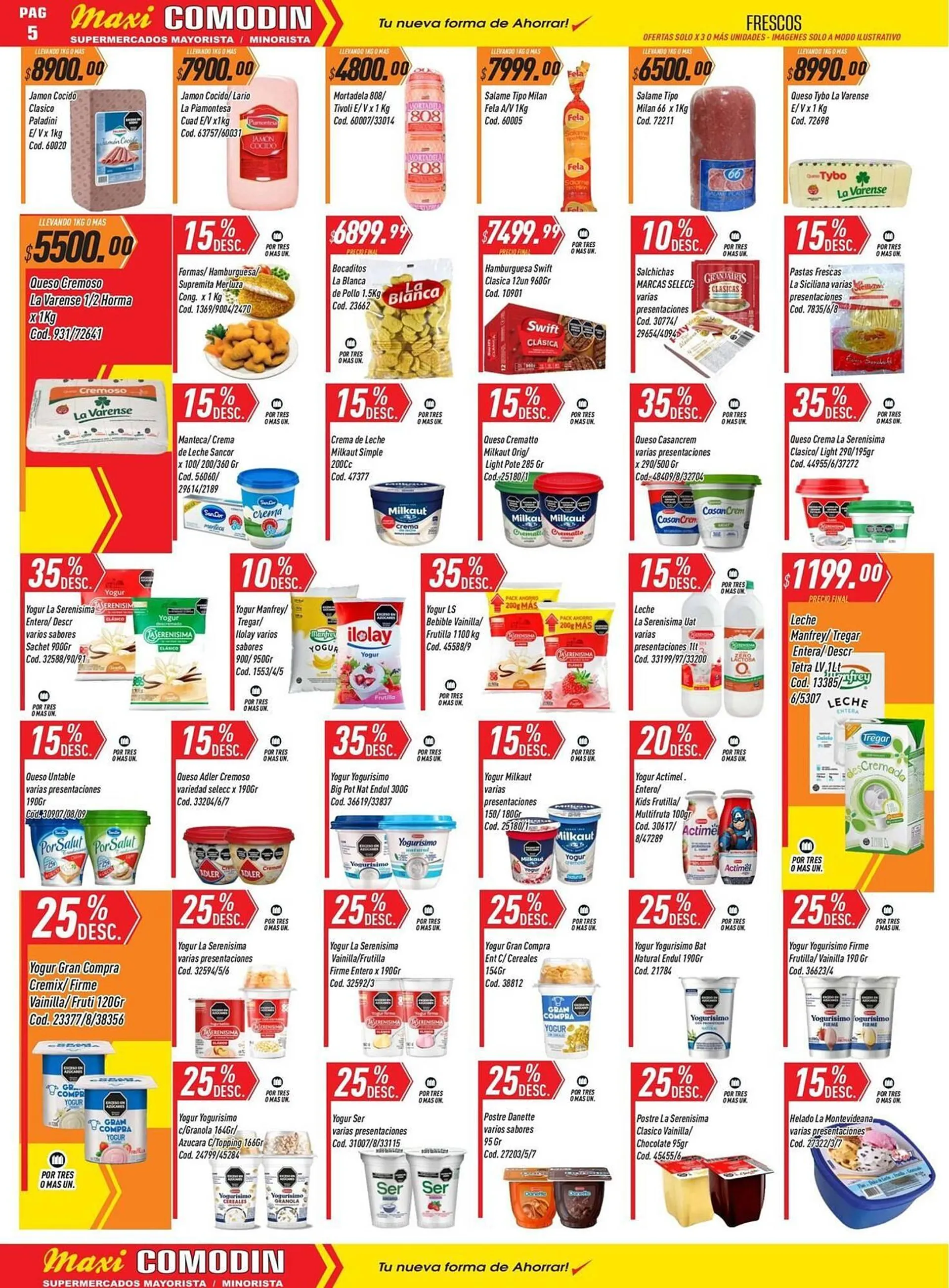 Ofertas de Catálogo Supermercados Comodin 17 de octubre al 31 de octubre 2024 - Página 5 del catálogo