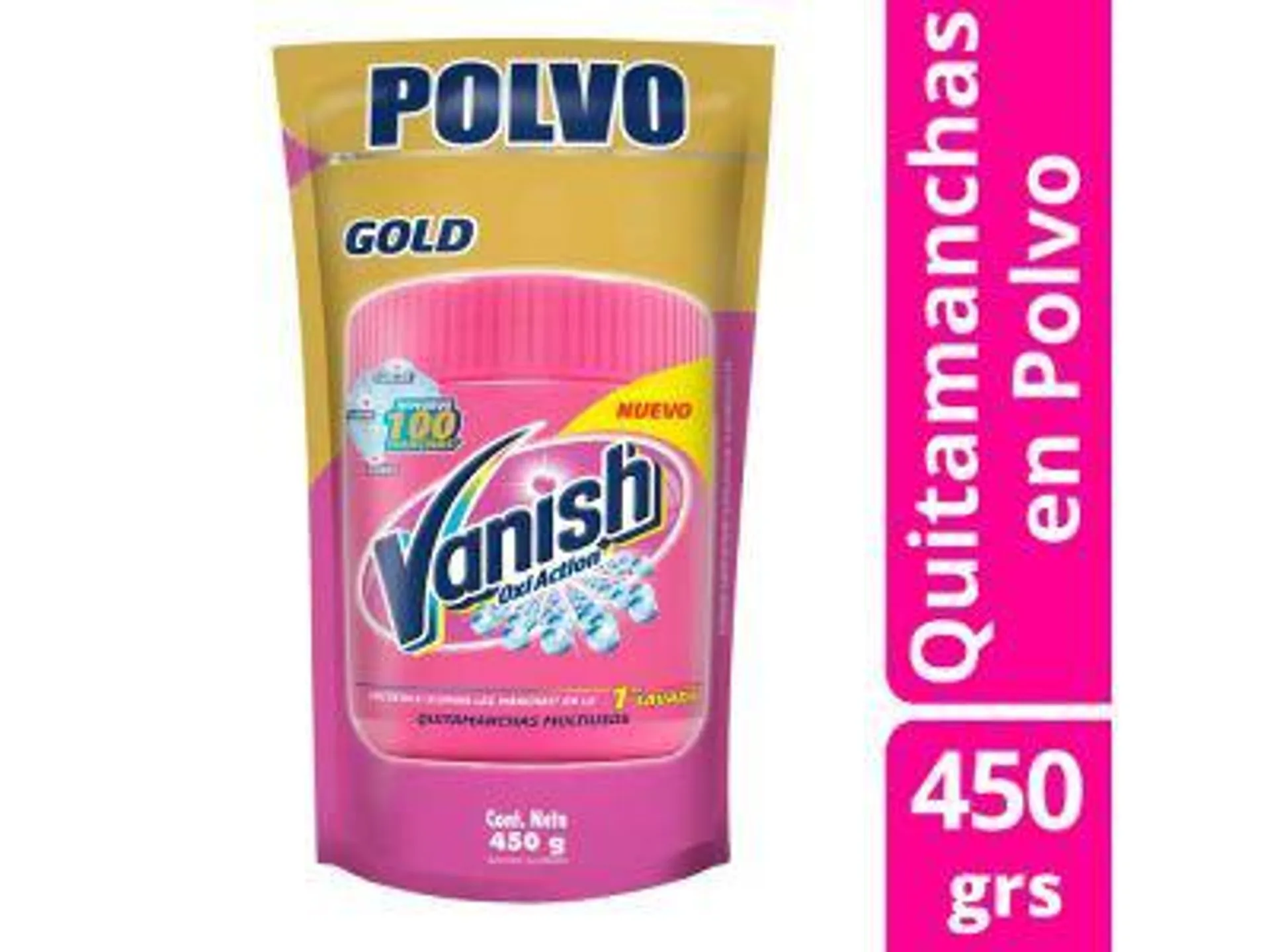 QUITAMANCHA VANISH POLVO DOYPACK 450 GR