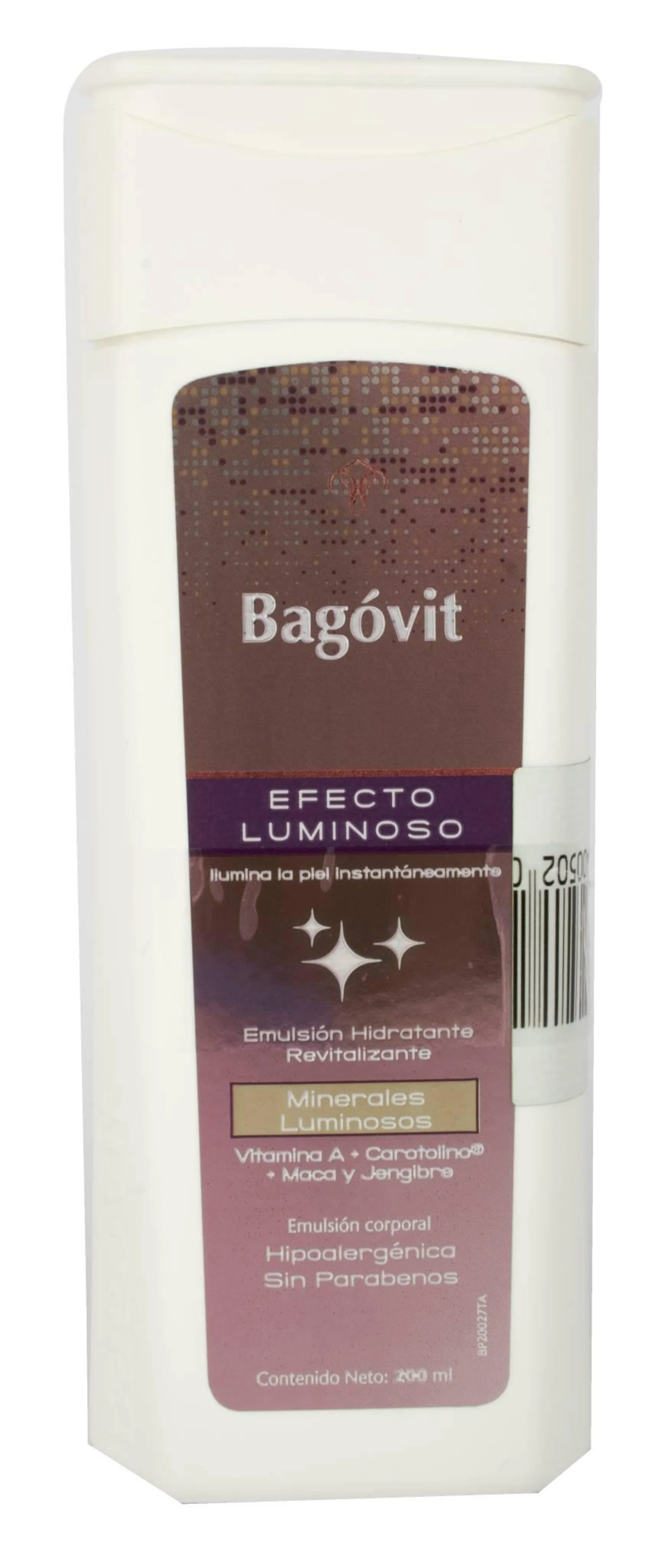 Emulsión Corporal Bagóvit A Efecto Luminoso 200ml