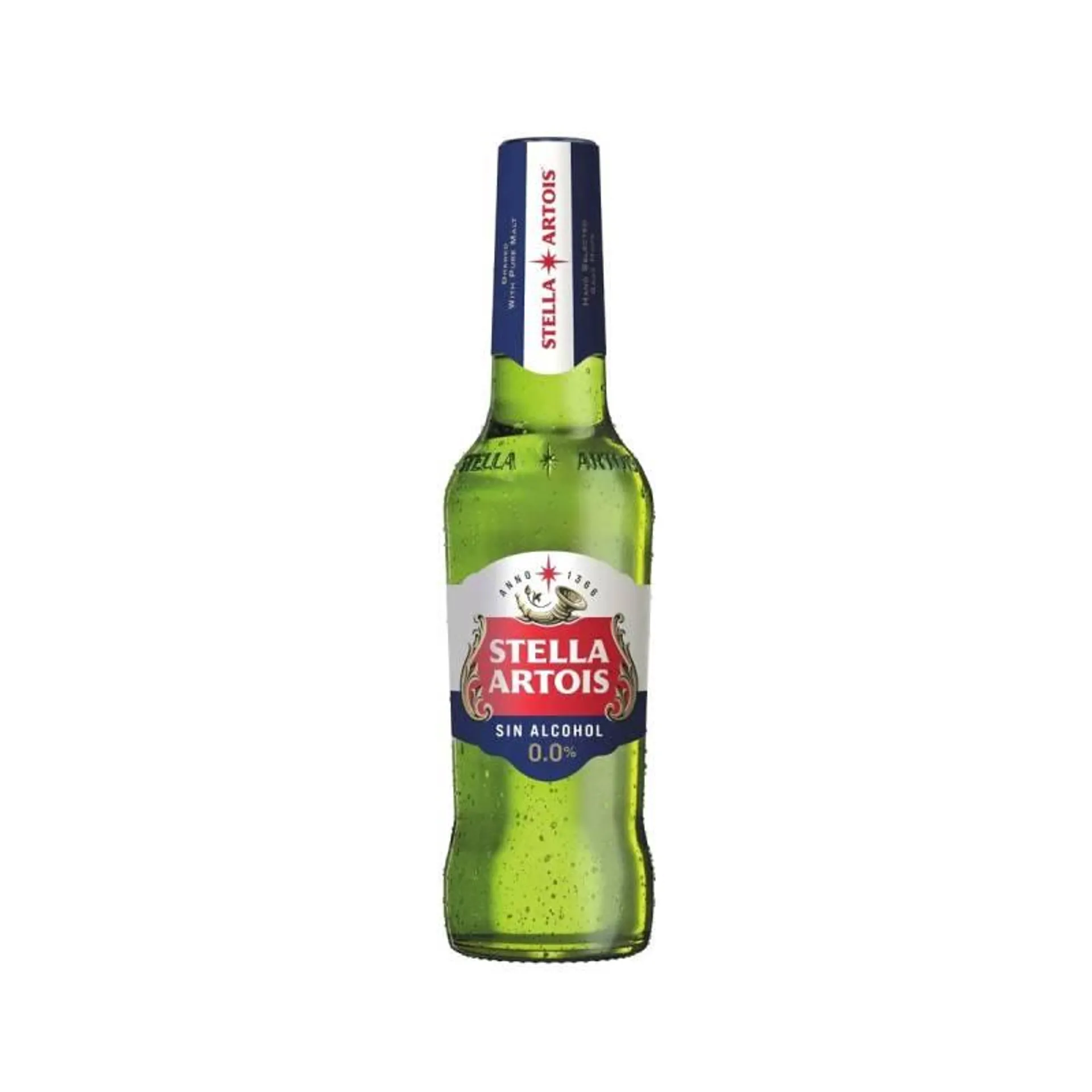 Cerveza Porrón sin Alcohol Stella Artois x 330 cc.